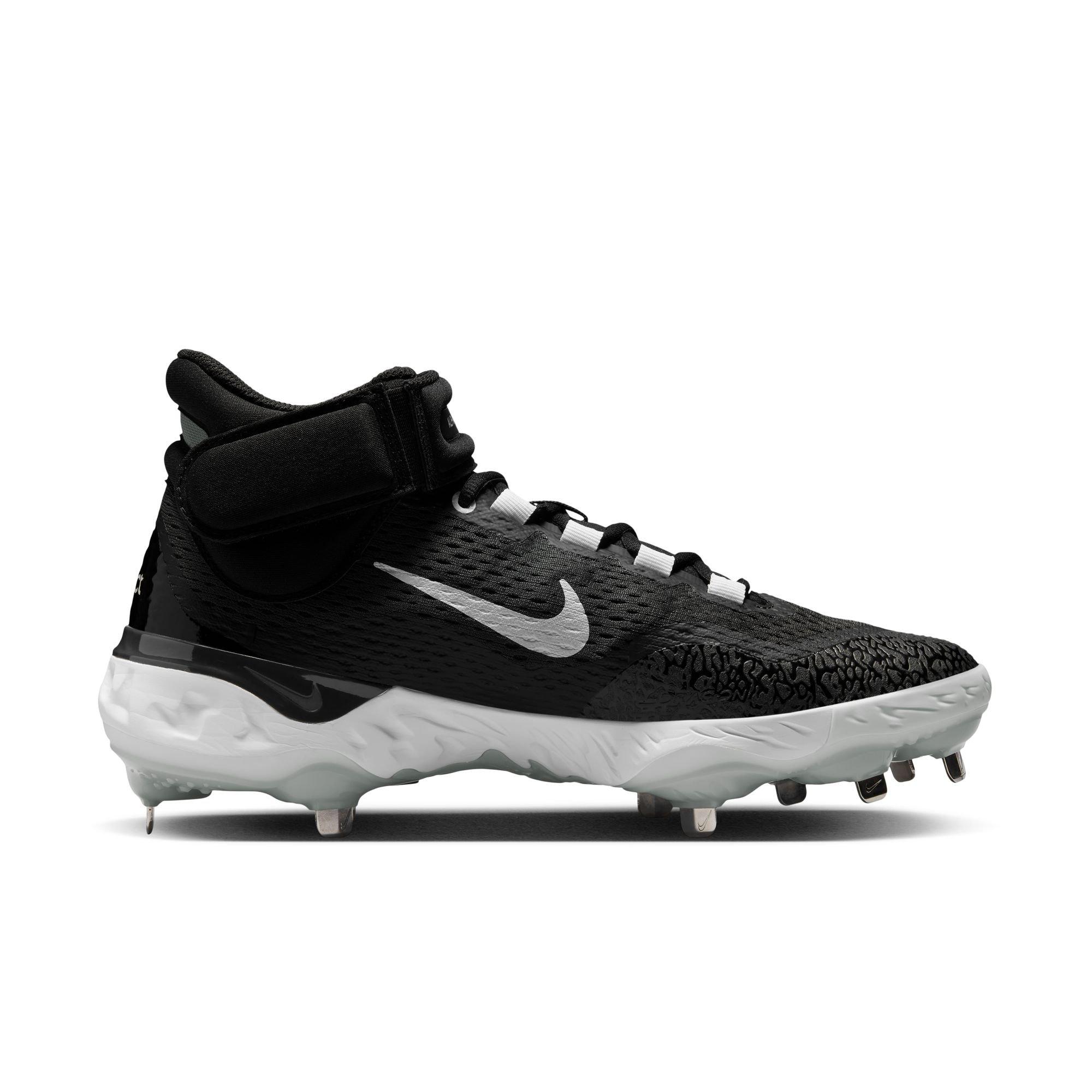 Nike Alpha Huarache Elite 3 Low White/Metallic Gold/Black Men's Baseball  Cleat