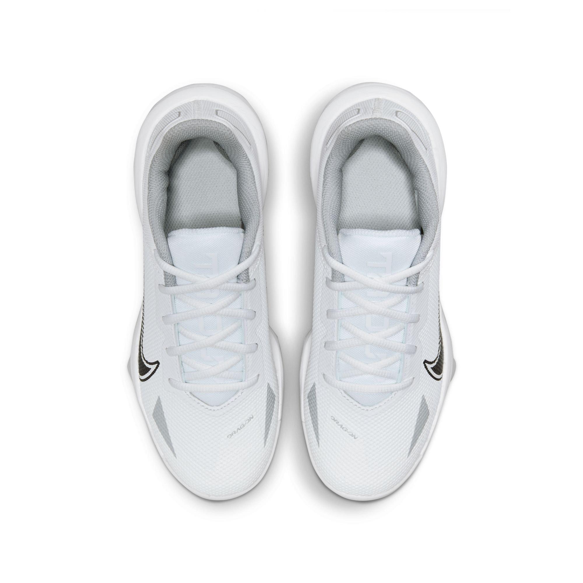 Nike Force Trout 8 Pro MCS BG  Grade School Boys' "White/Black/Wolf Grey" Baseball Shoe