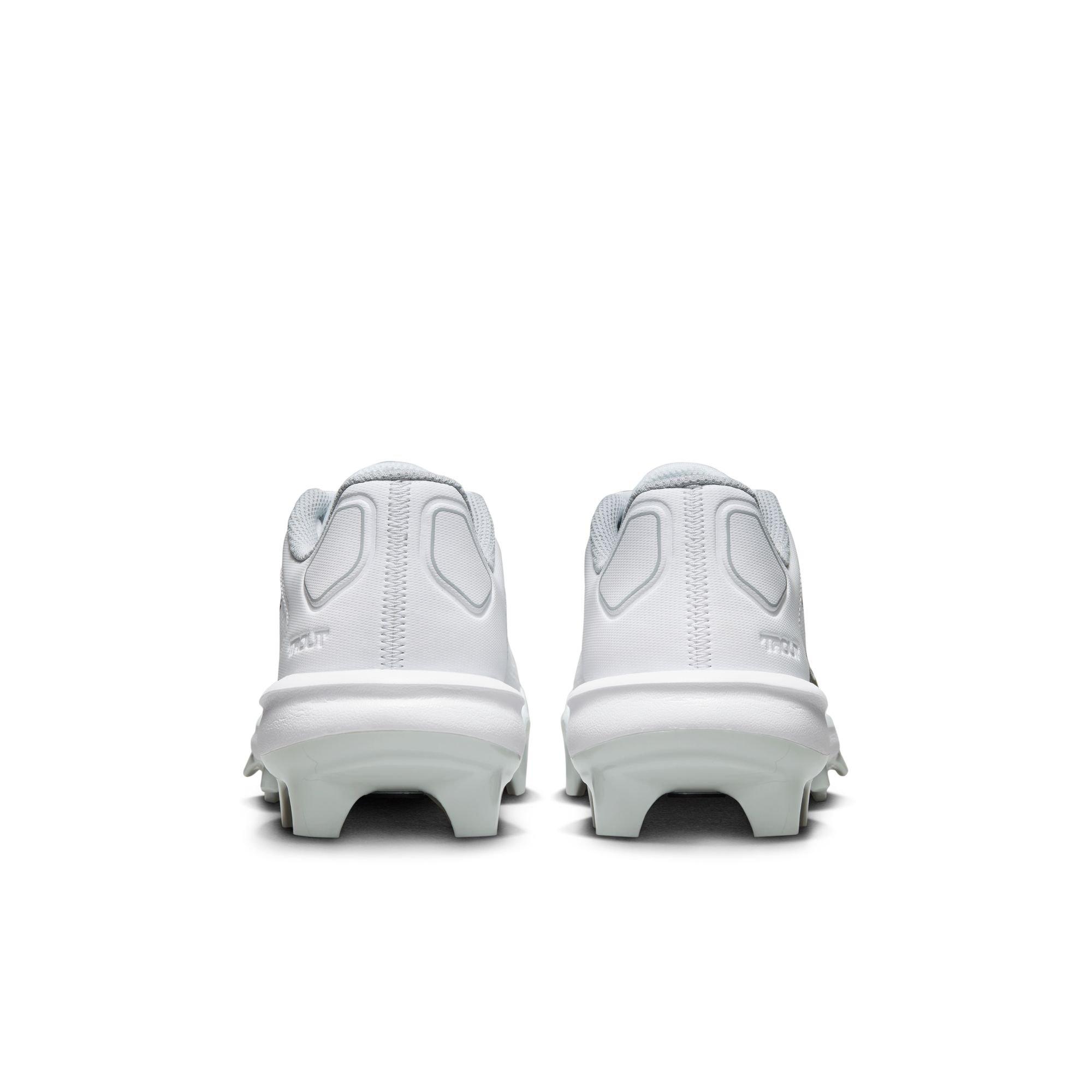Nike Force Trout 8 Pro MCS BG  Grade School Boys' "White/Black/Wolf Grey" Baseball Shoe
