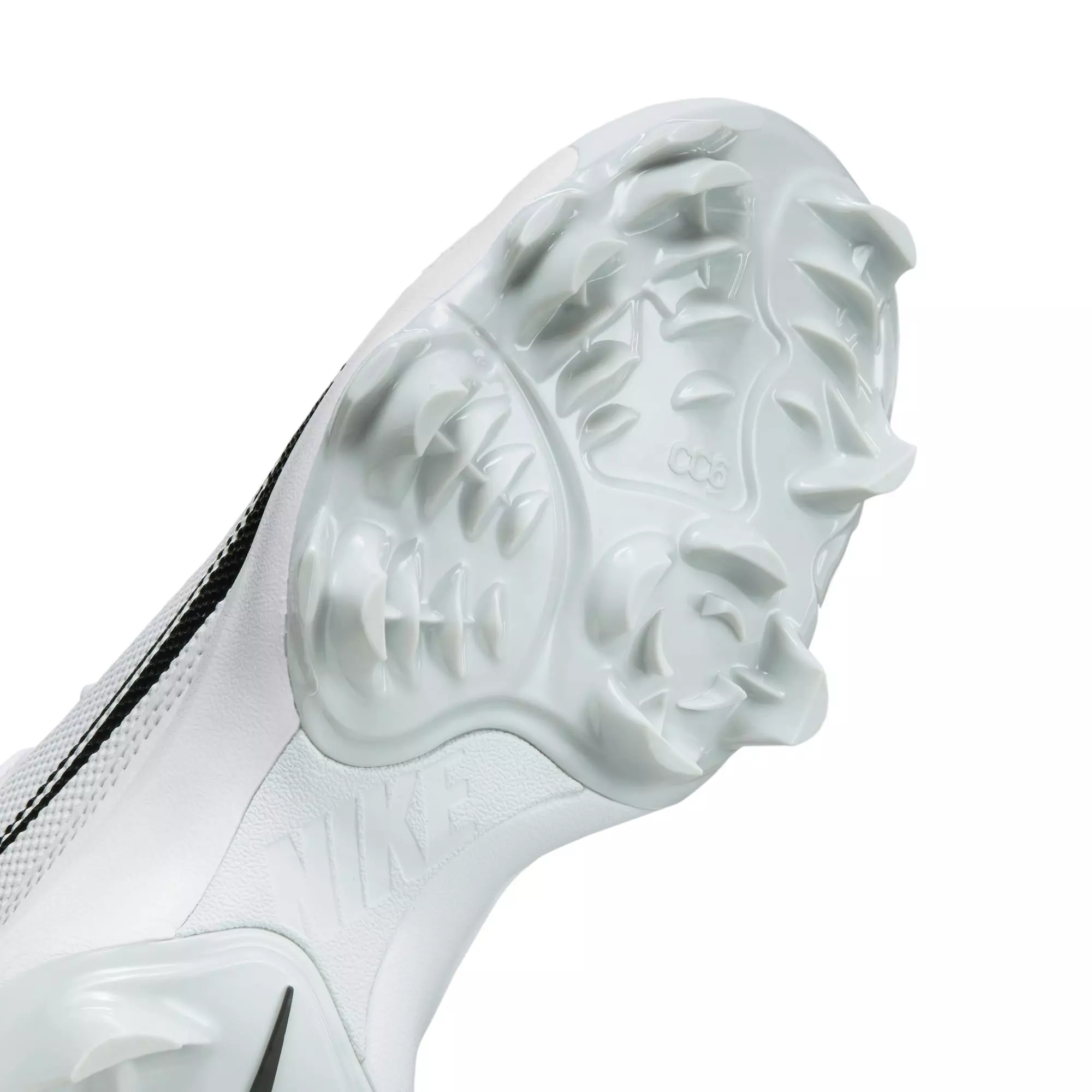 Nike Force Trout 8 Pro MCS BG "White/Black/Wolf Grey" Grade School Boys' Baseball Shoe - WHITE/BLACK