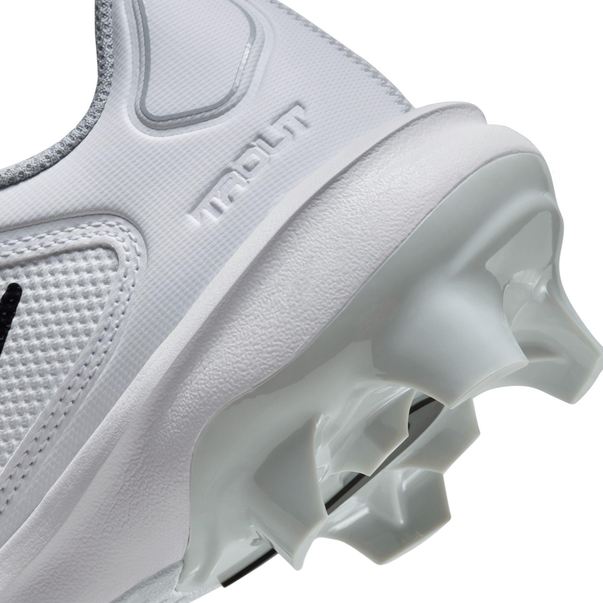 Nike Force Trout 8 Pro MCS BG  Grade School Boys' "White/Black/Wolf Grey" Baseball Shoe