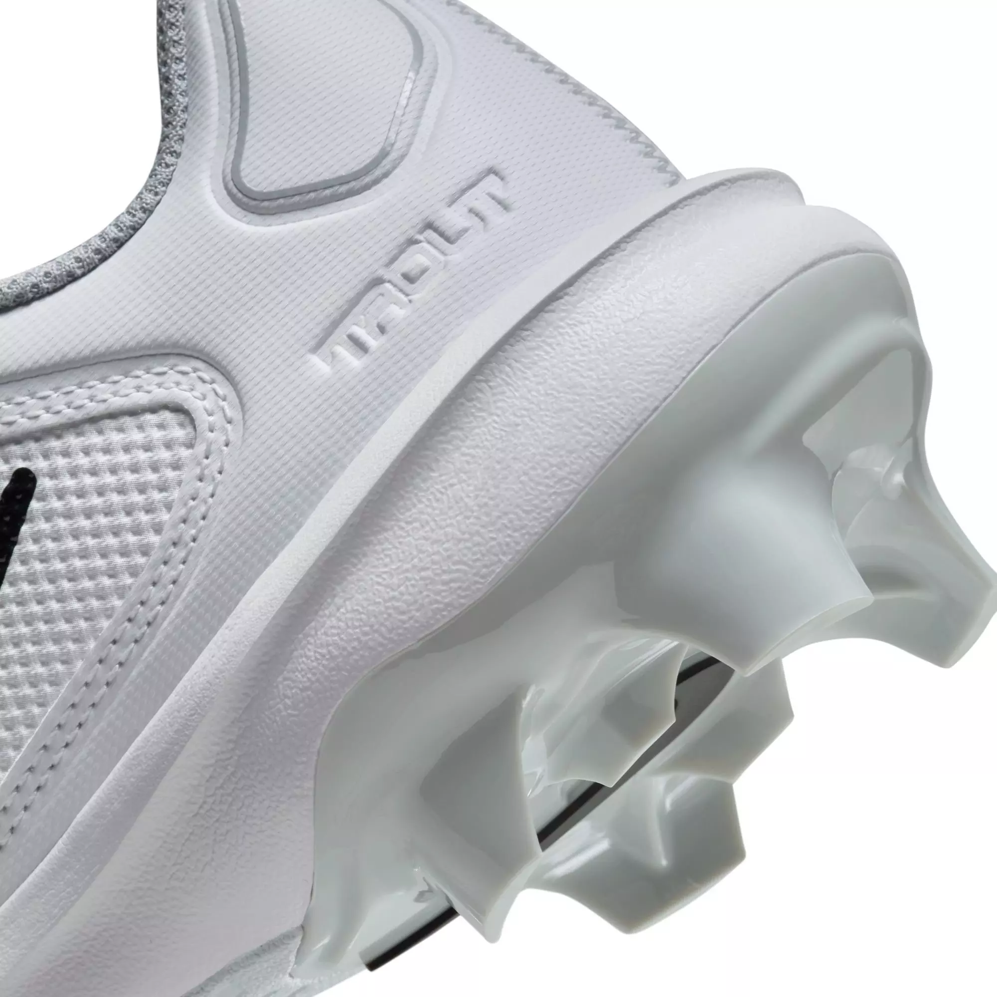 Nike Force Trout 8 Pro MCS BG "White/Black/Wolf Grey" Grade School Boys' Baseball Shoe - WHITE/BLACK