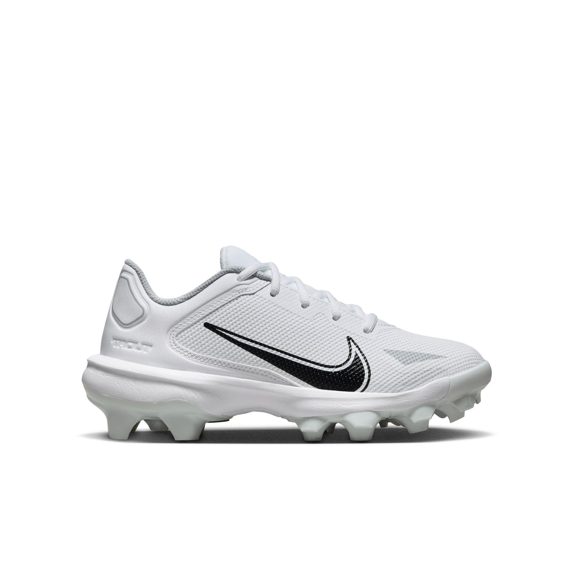 Nike Force Trout 7 Pro MCS Lt Smoke Grey/White/Black Grade School Boys' Baseball  Cleat - Hibbett