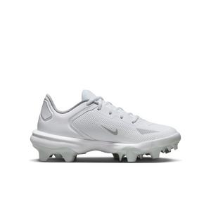 Nike Force Trout 8 Pro MCS BG "White/Black/Wolf Grey" Grade School Boys' Baseball Shoe