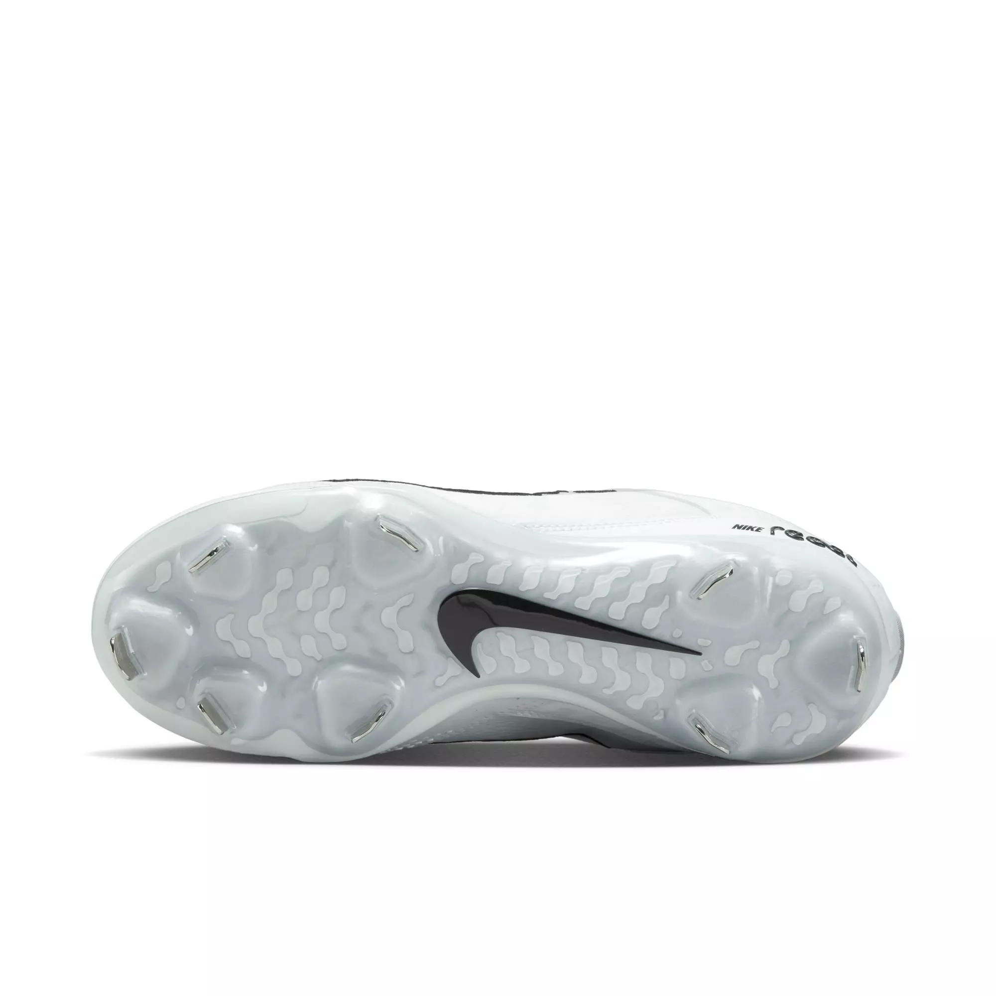 Nike Hyperdiamond 4 Elite "White/Black/Pure Platinum/Wolf Grey" Women's Softball Cleat - WHITE/BLACK