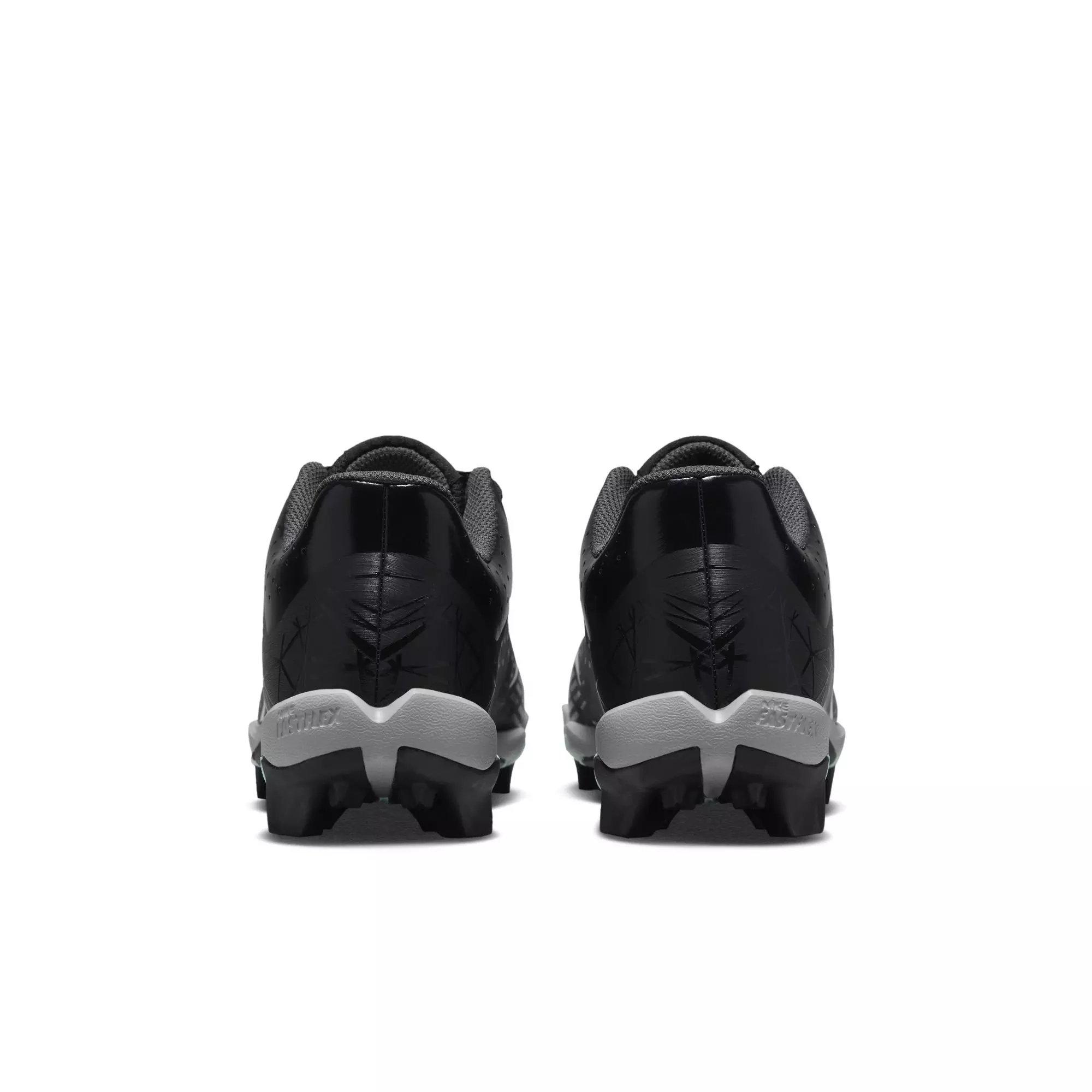 Nike Hyperdiamond 4 Keystone GG "Black/White/Wolf Grey" Preschool Girls' Softball Cleat - BLACK/WHITE