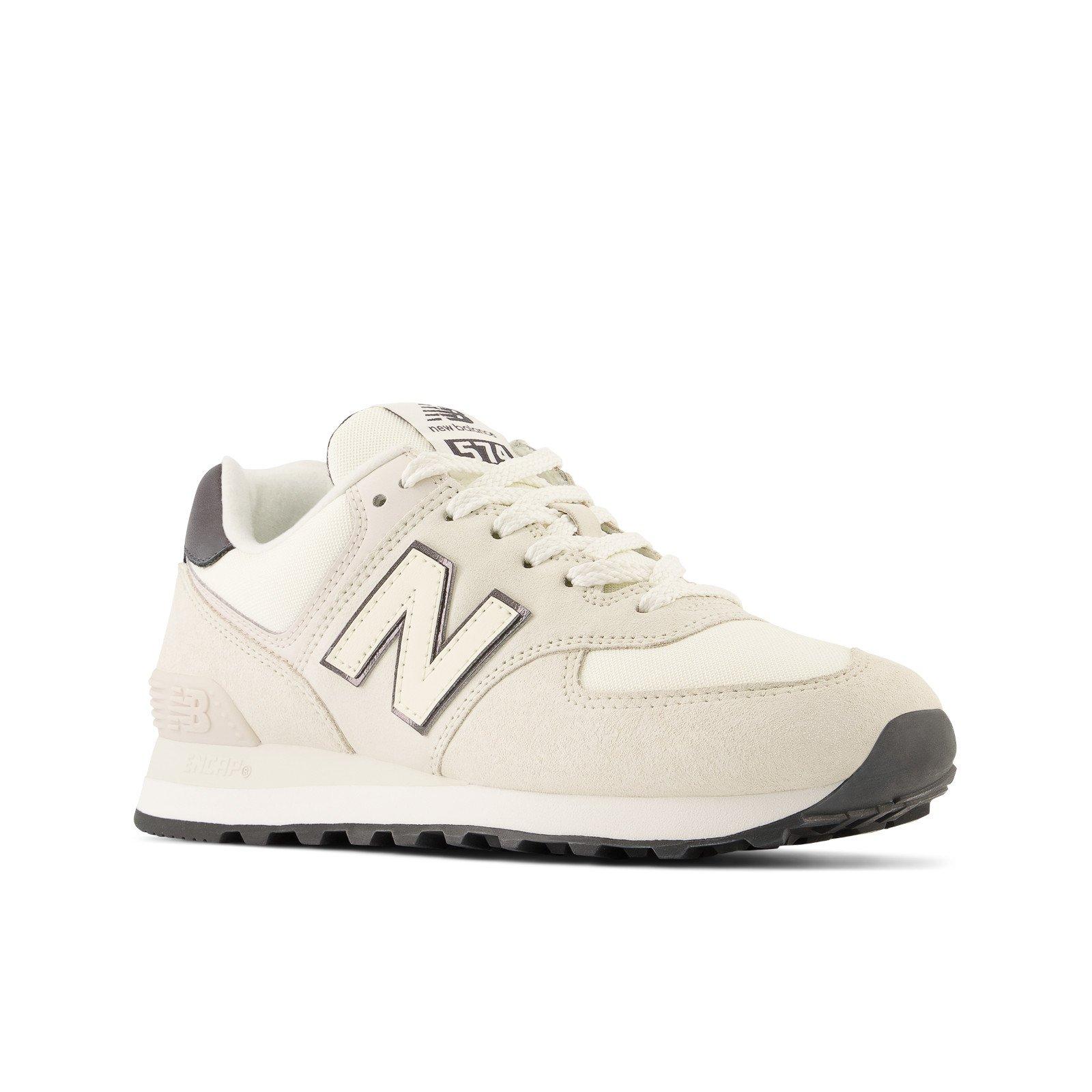 ruido aceptar Descarga New Balance 574 "Angora/Blacktop" Women's Shoe