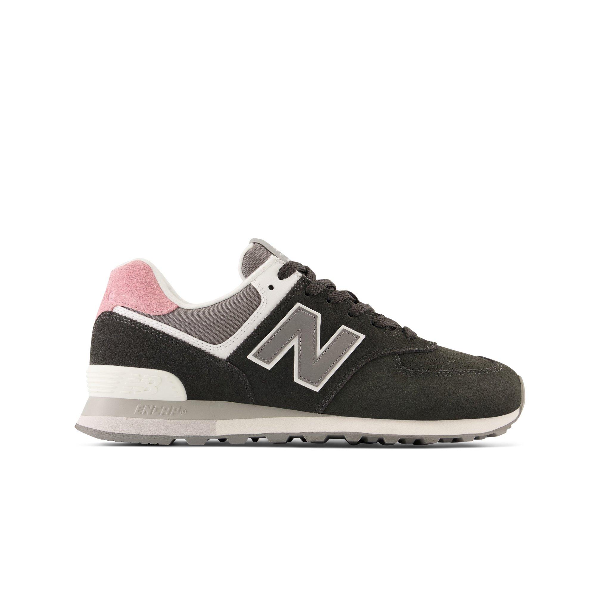 New balance pink and cheap black shoes