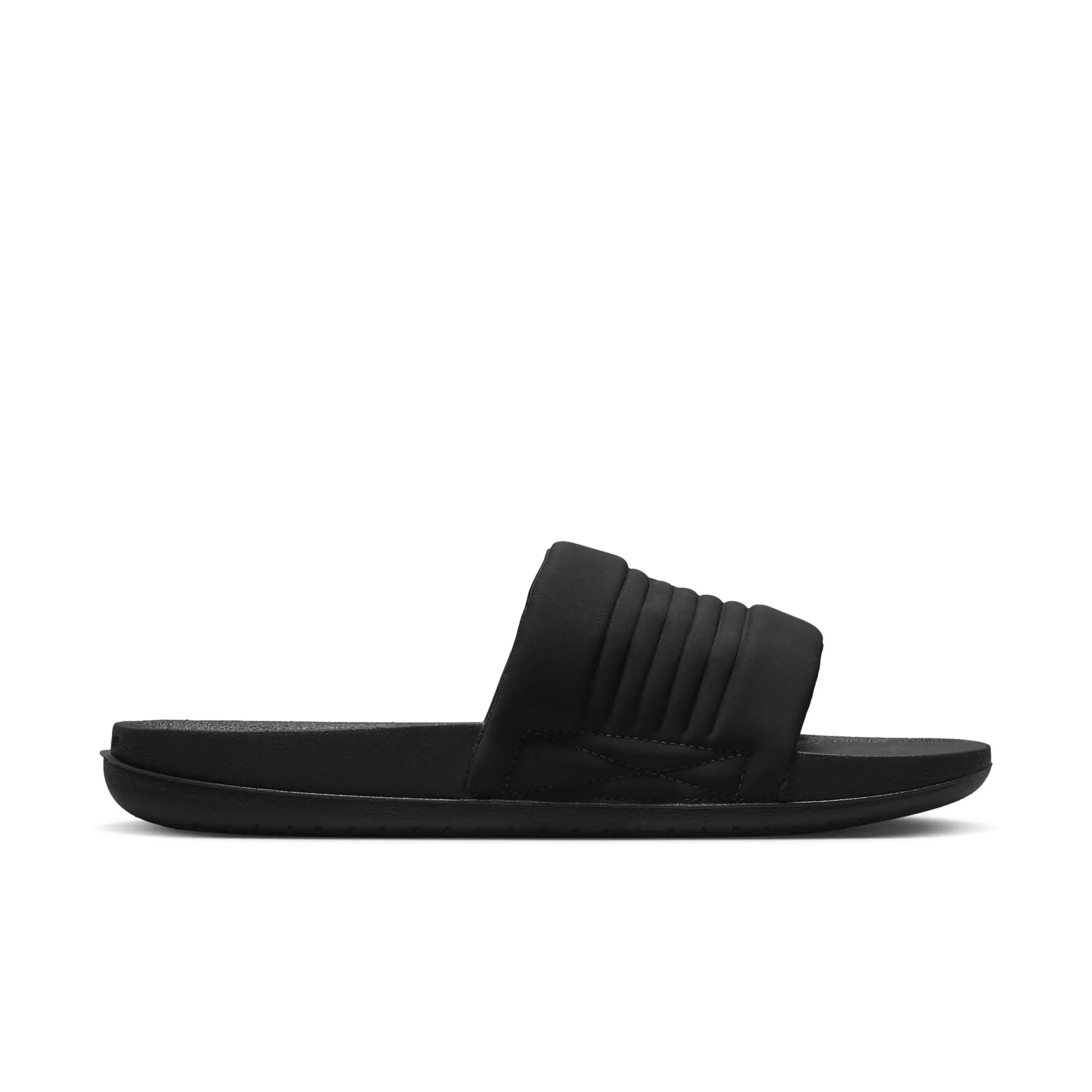 Nike OffCourt Adjust "Black/White/Black" Men's Slide - BLACK/WHITE