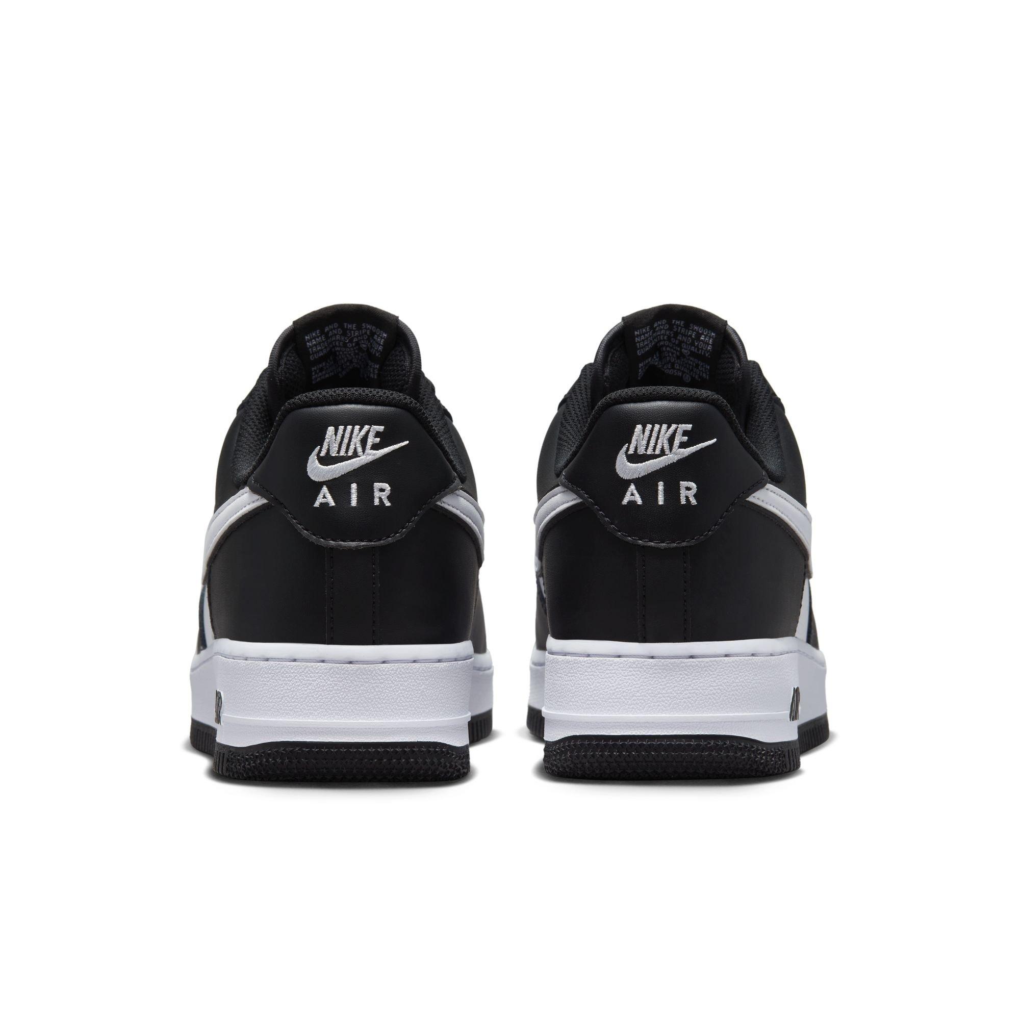 Nike Air Force 1 '07 "Black/White" Men's Shoe - BLACK/WHITE Thumbnail View 7