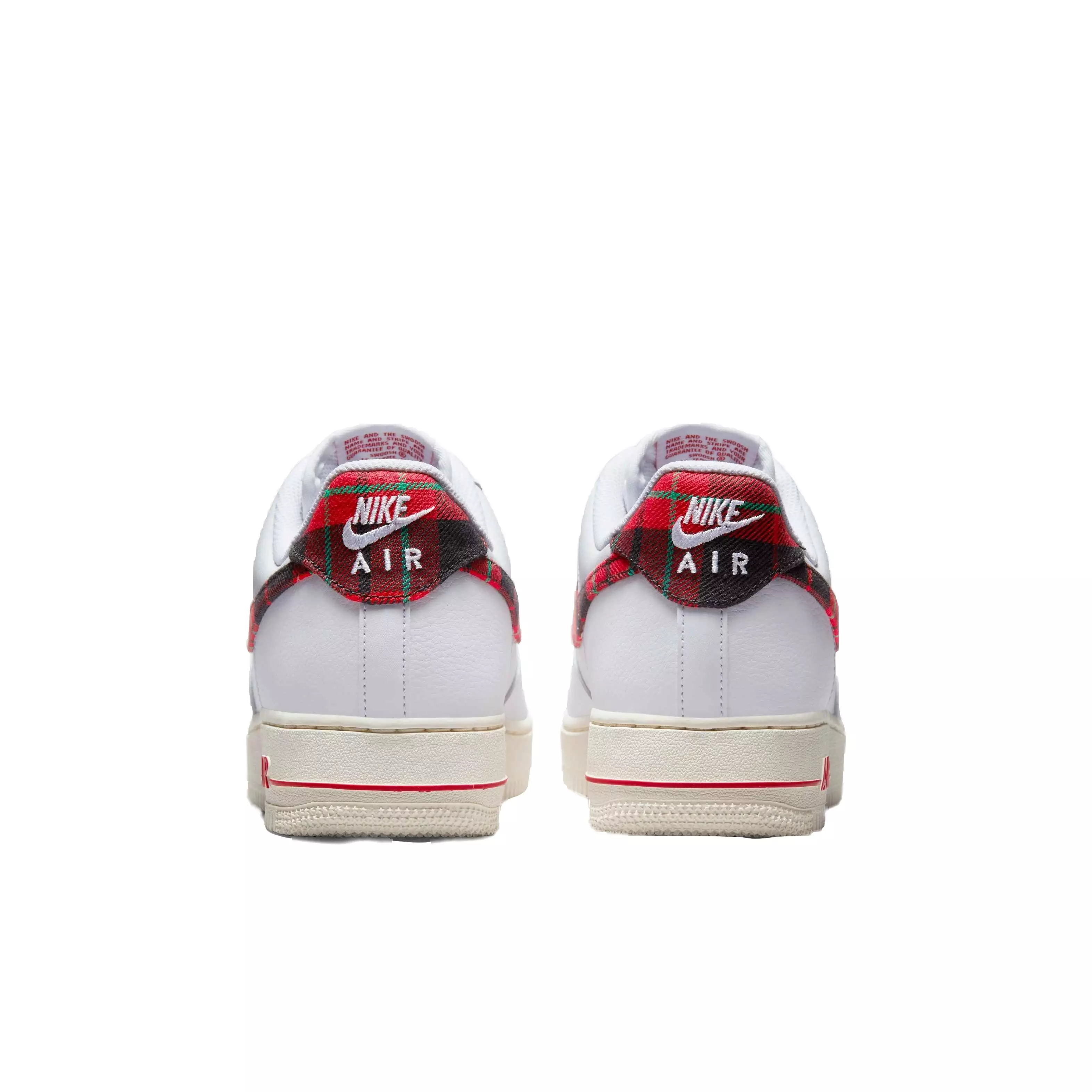 Nike Air Force 1 '07 LV8 "White/University Red/Stadium Green" Men's Shoe - WHITE/RED/GREEN