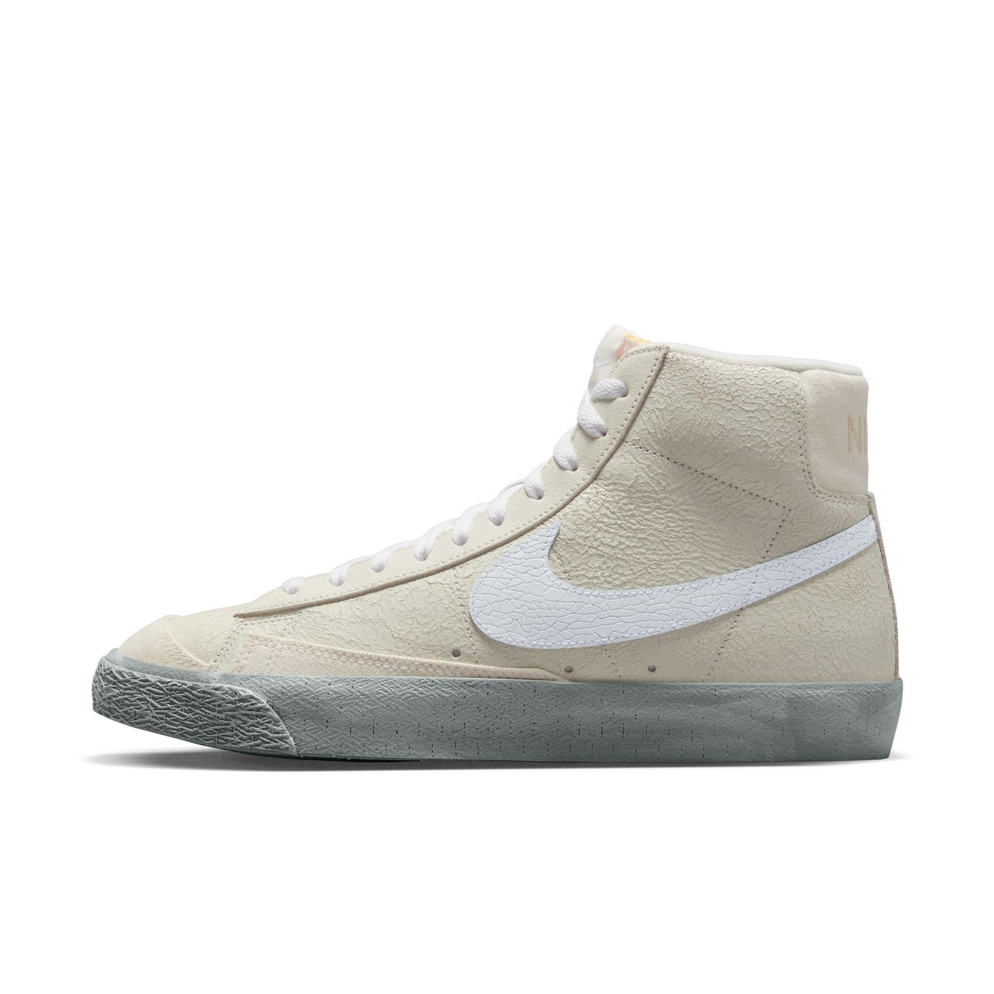 Nike Blazer Mid '77 EMB "Summit White/Phantom/Mica Green" Men's Shoe - WHITE/GREEN Thumbnail View 14