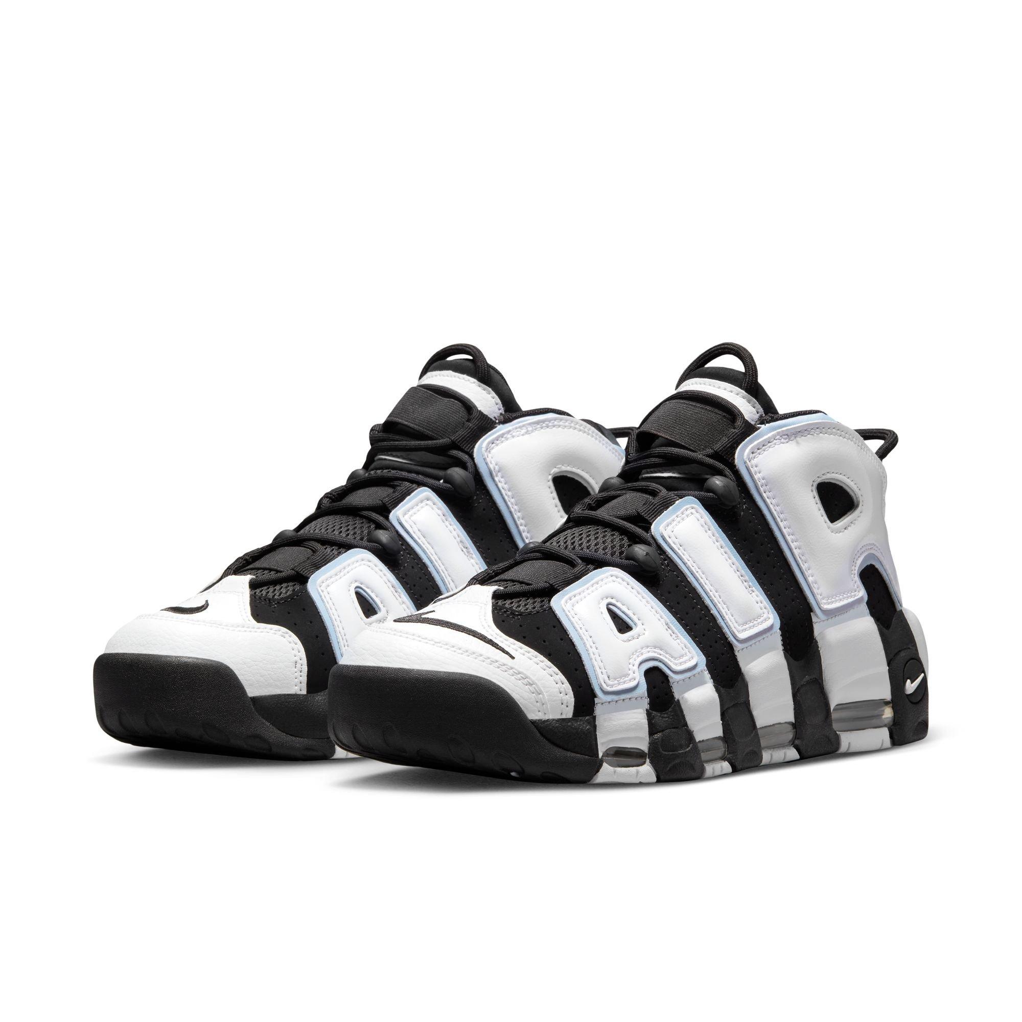 lava Aangepaste Van Nike Air More Uptempo '96 "Black/White/Multi/Cobalt Bliss" Men's Shoe