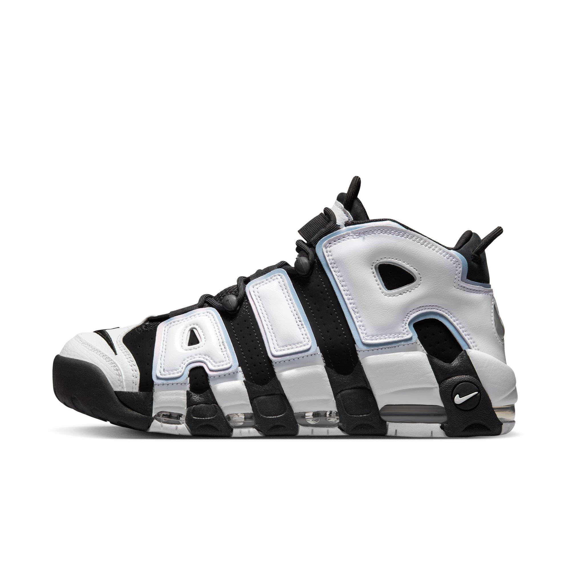 Custom Made Nike Air More Uptempo '96 White/Black Men Sneakers