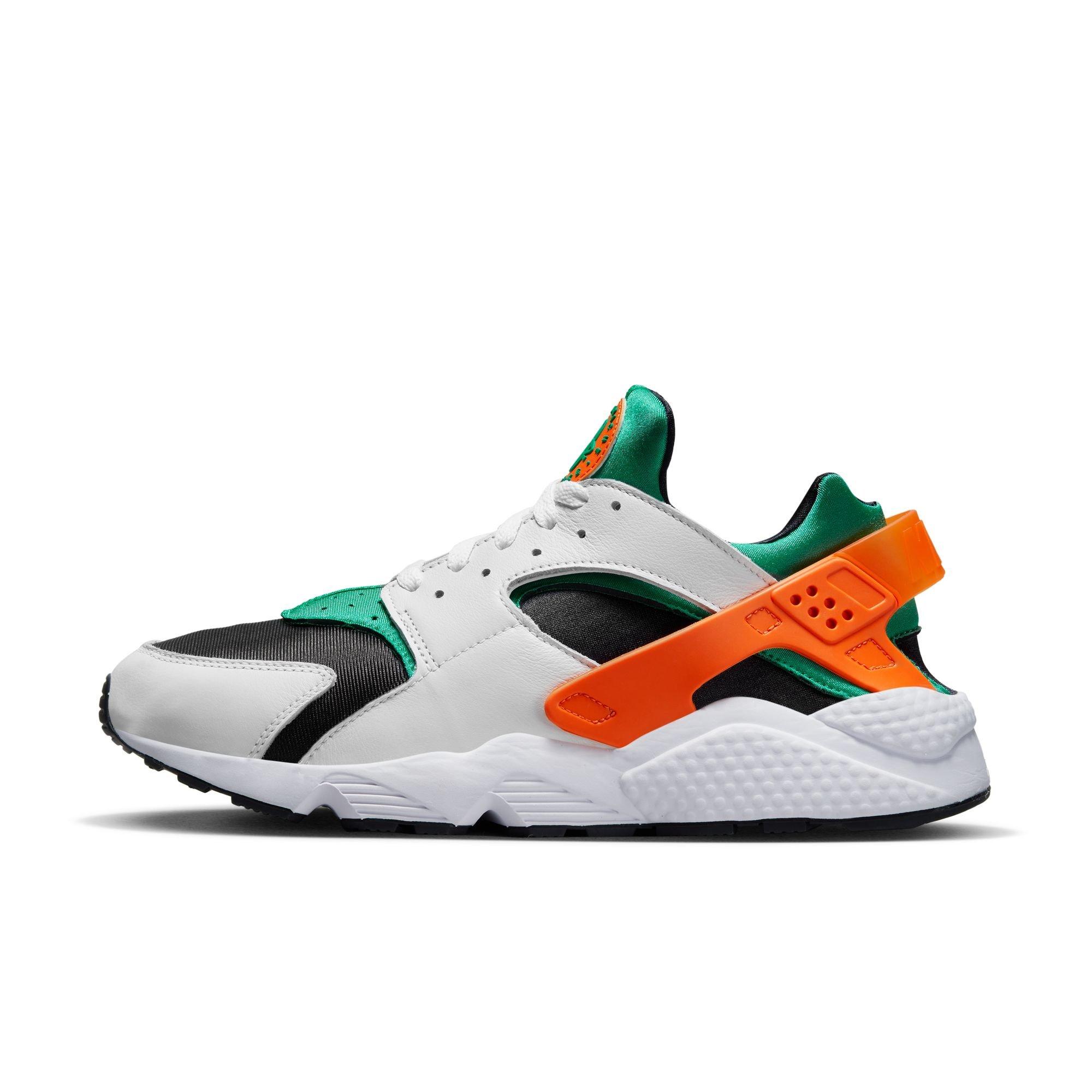 Huarache green sales and white