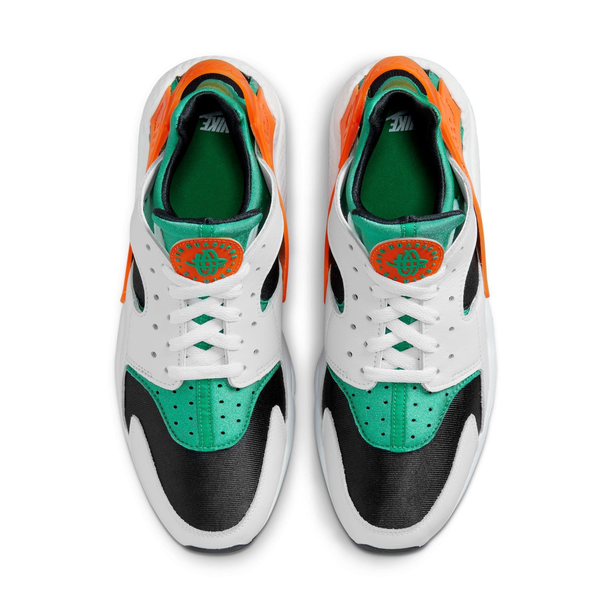 Nike huarache outlet green orange