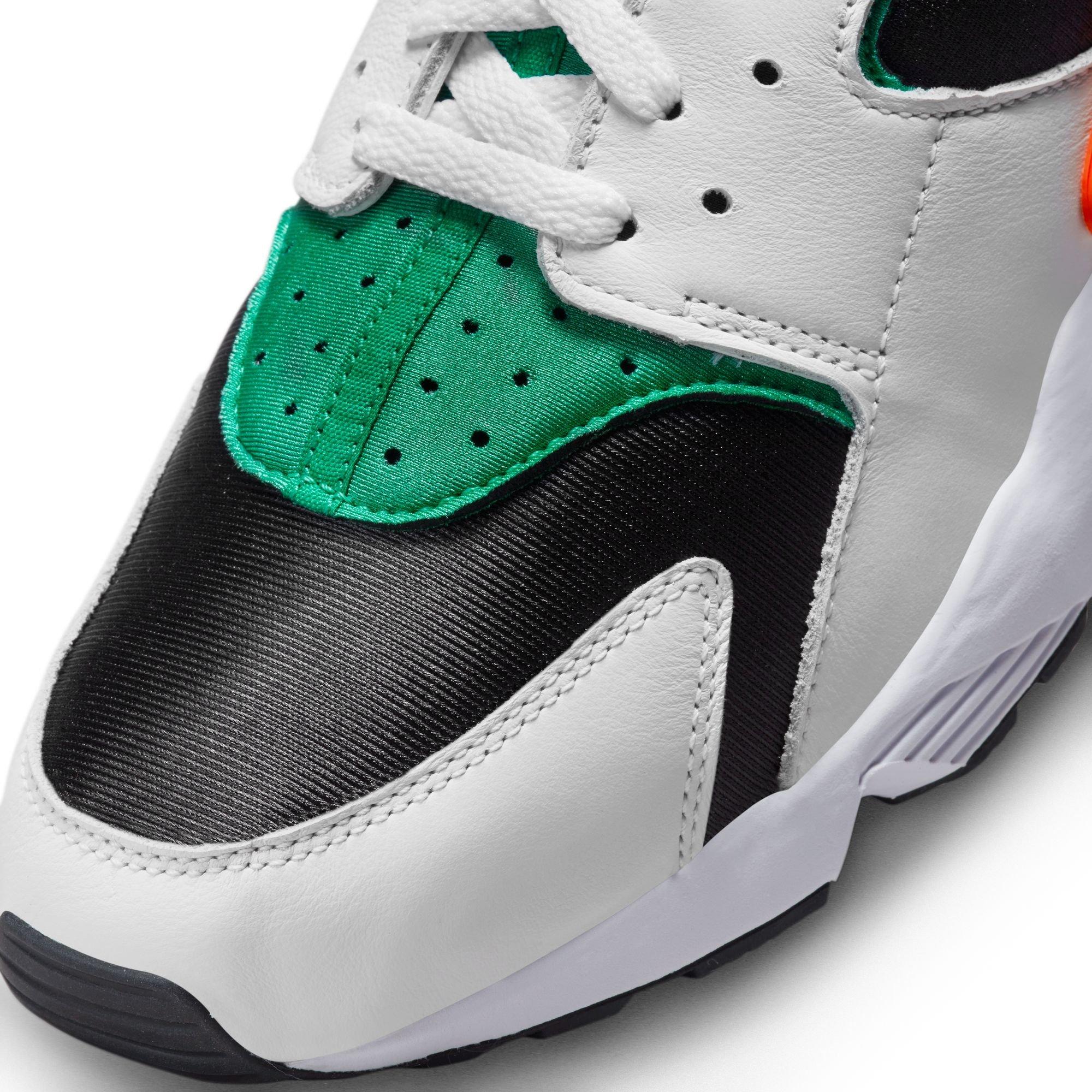 Nike huarache best sale orange and green