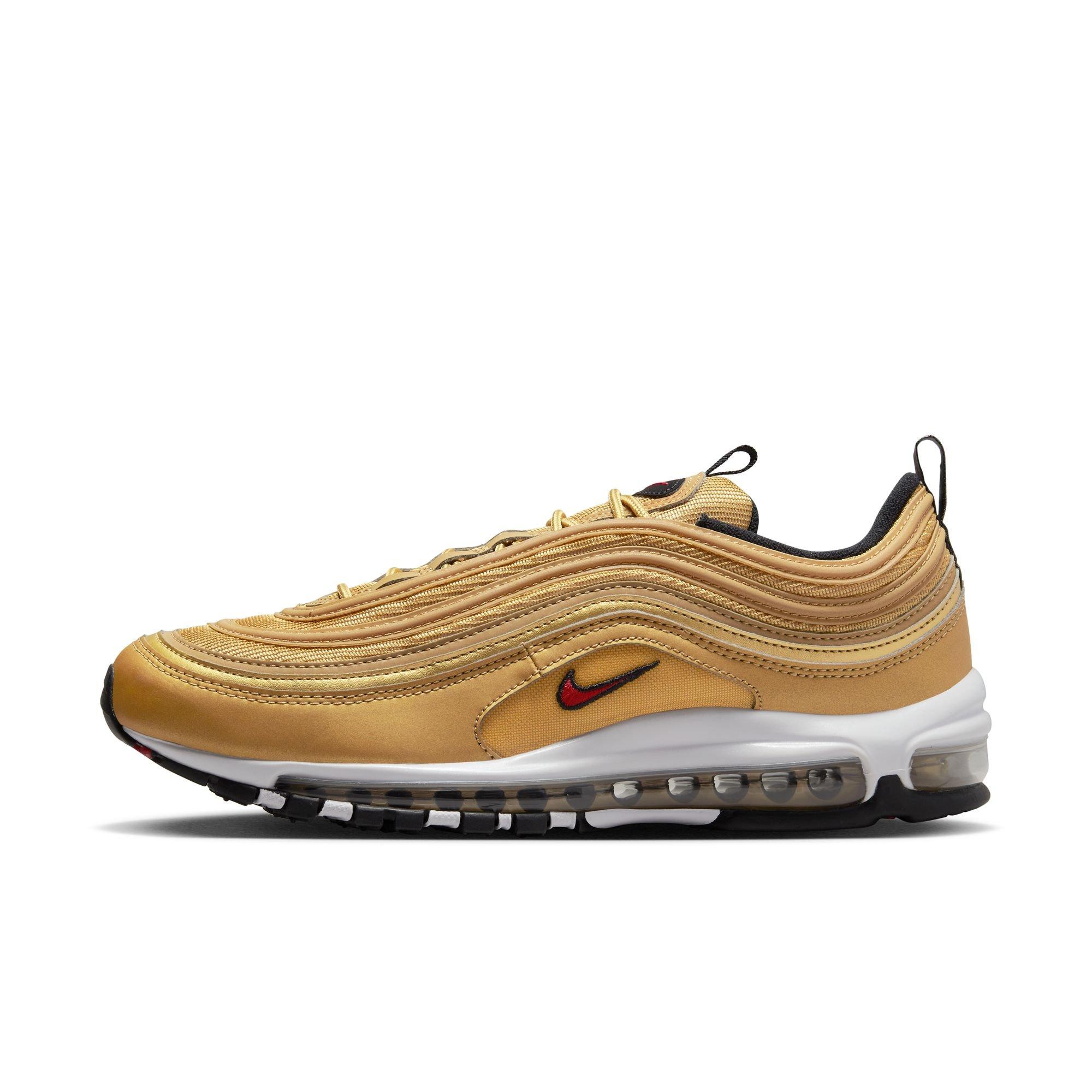 Nike Air Max 97 Metallic Gold Men's Shoe - Hibbett