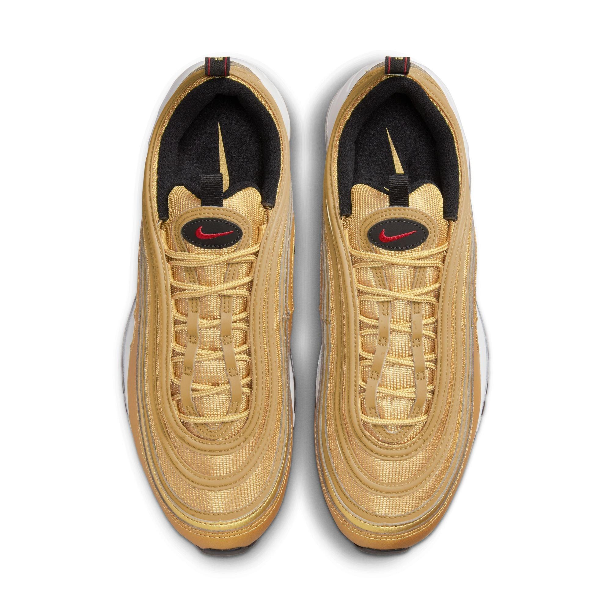 Nike Air Max 97 Metallic Gold Men's Shoe - Hibbett