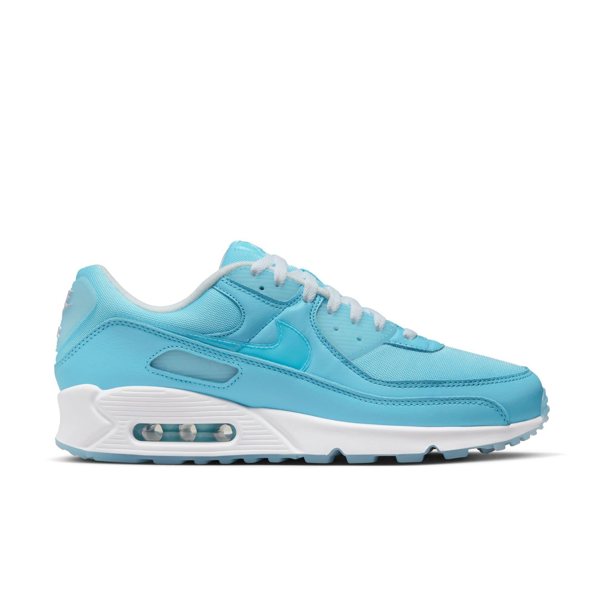 Nike Air Max 90 "Blue Chill/White" Men's Shoe - LT BLUE/WHITE