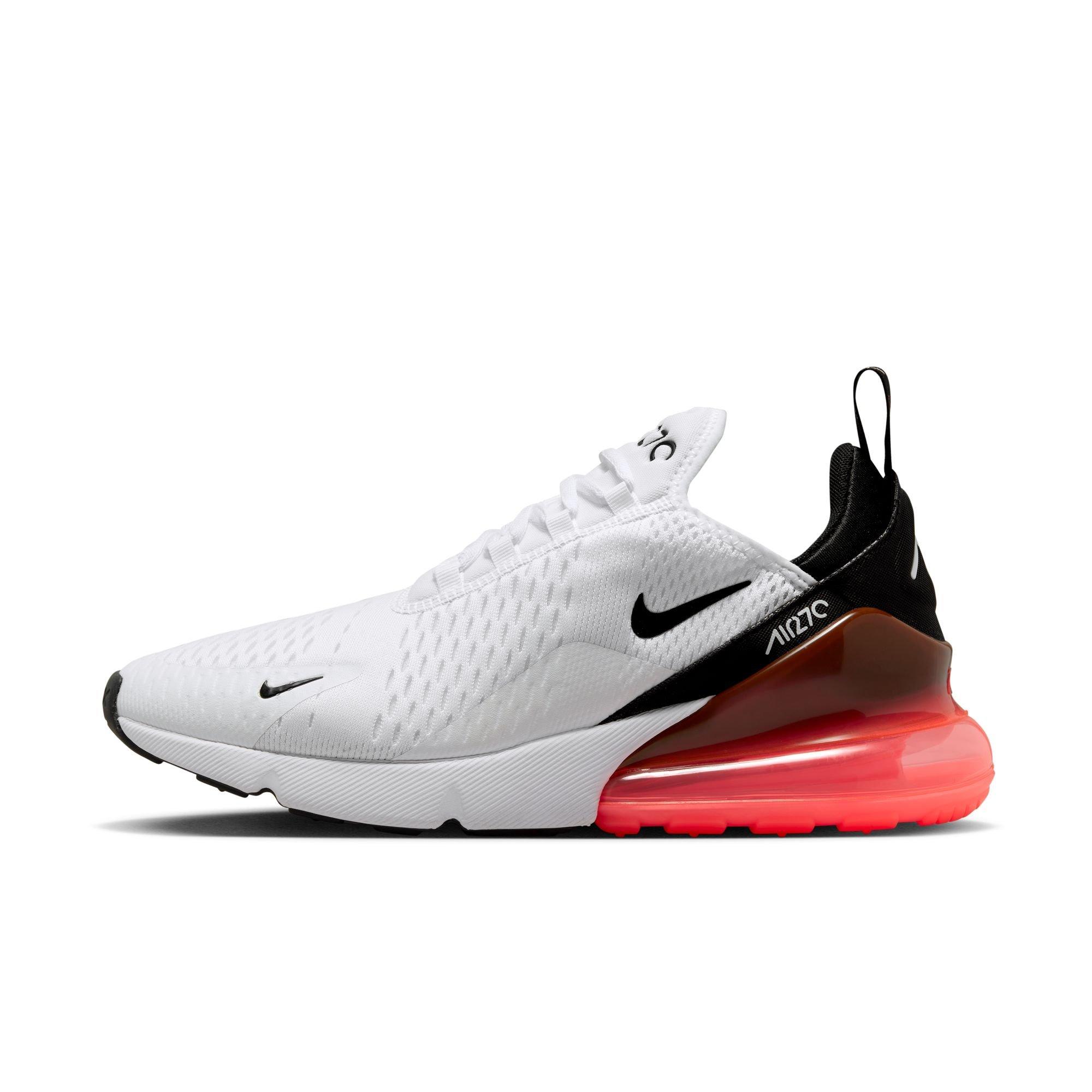Tienerjaren toenemen hoog Nike Air Max 270 "White/Black/Hot Punch" Men's Shoe