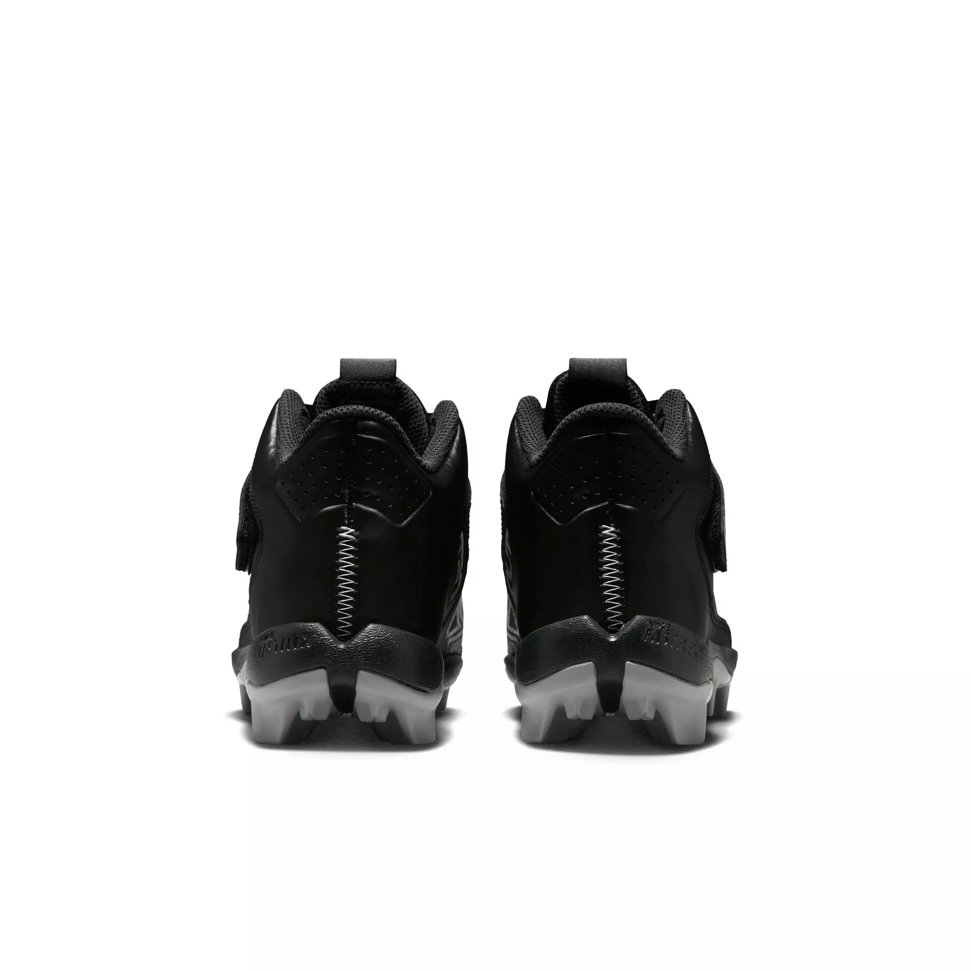 Nike Force Trout 8 Keystone "Black/White/Dk Smoke Grey" Grade School Boys' Baseball Cleat - BLACK/WHITE