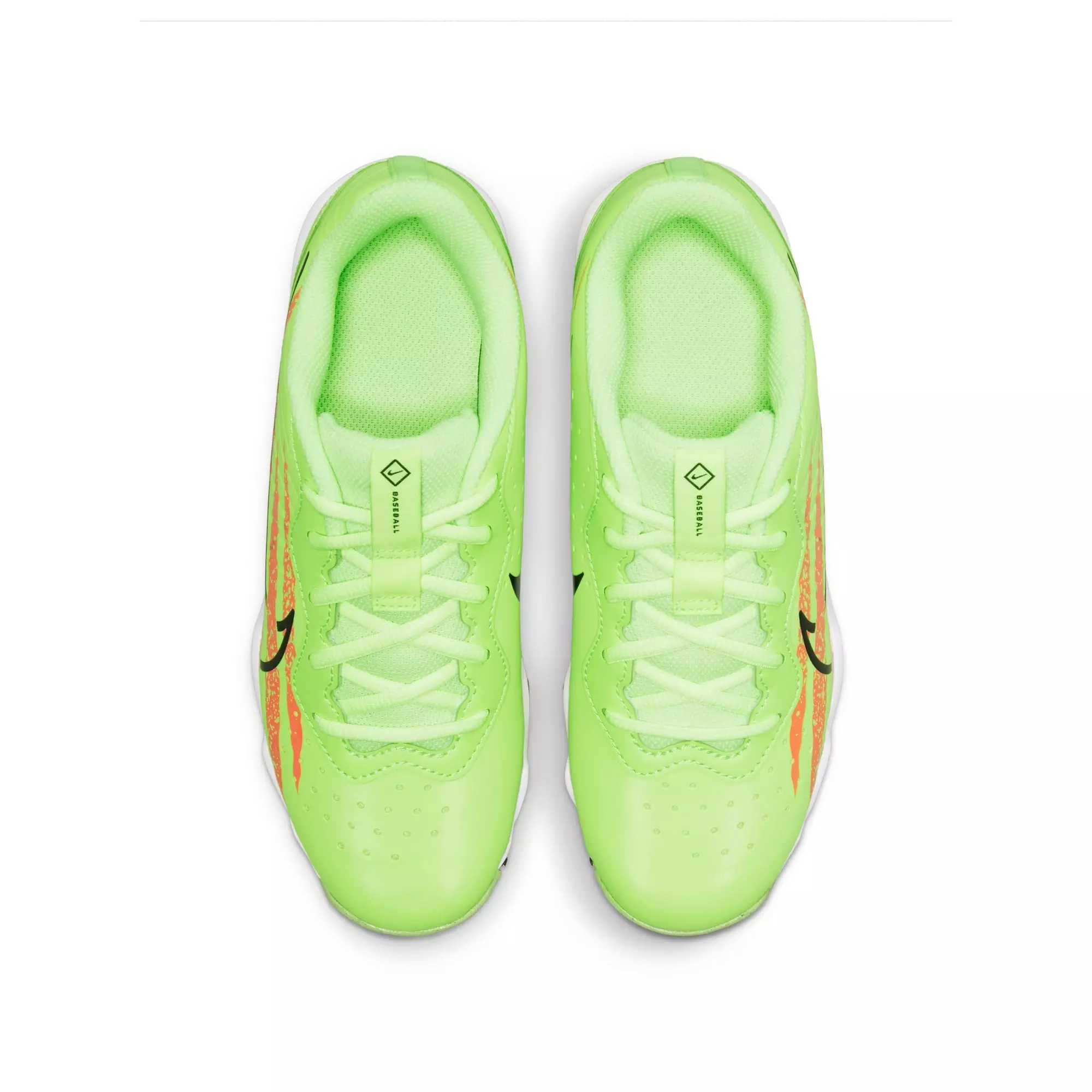 Nike Alpha Huarache 4 Keystone "Ghost Green/Black/Bright Crimson" Preschool Boys' Baseball Cleat - VOLT