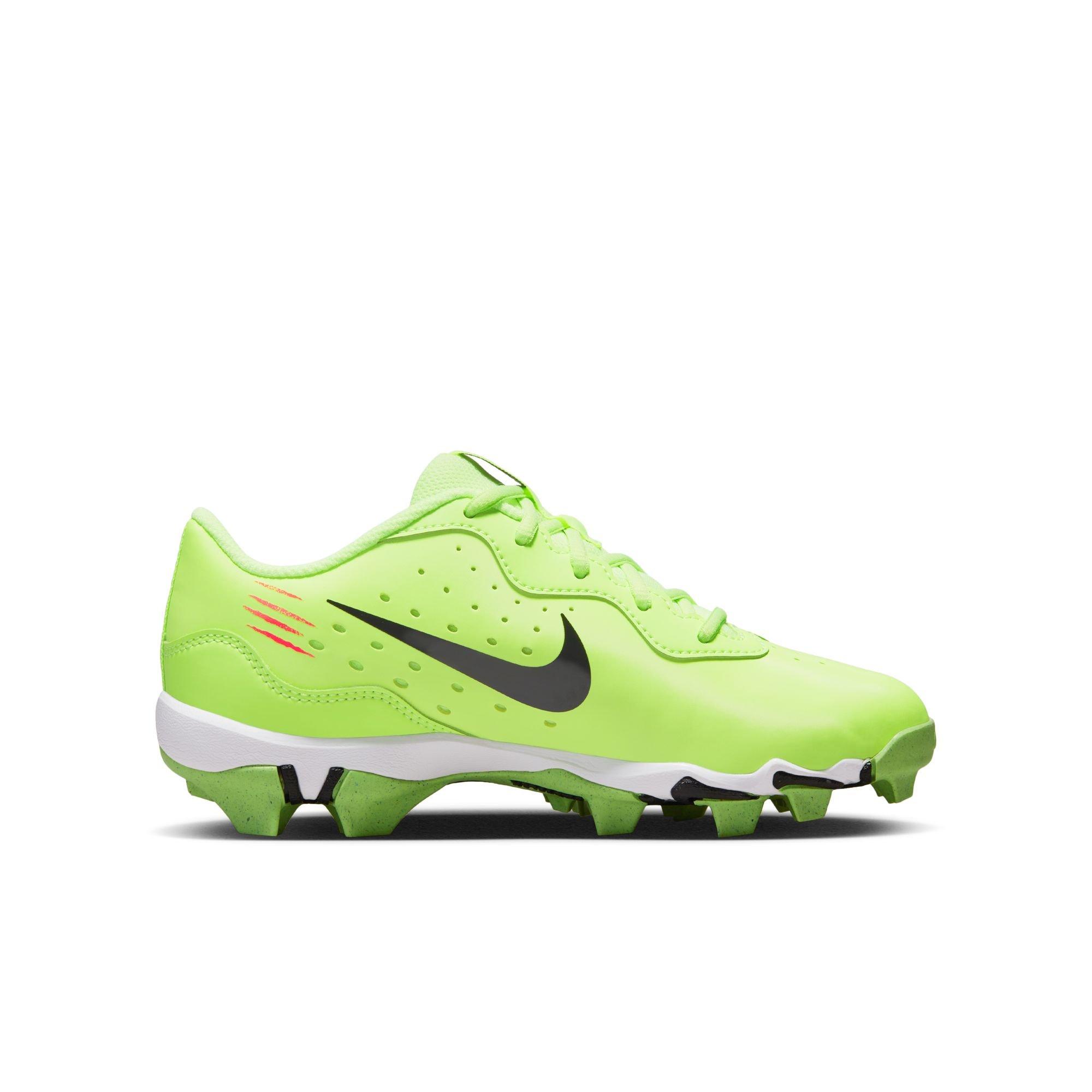 Nike Alpha Huarache 4 Keystone "Ghost Green/Black/Bright Crimson" Preschool Boys' Baseball Cleat - VOLT Thumbnail View 2