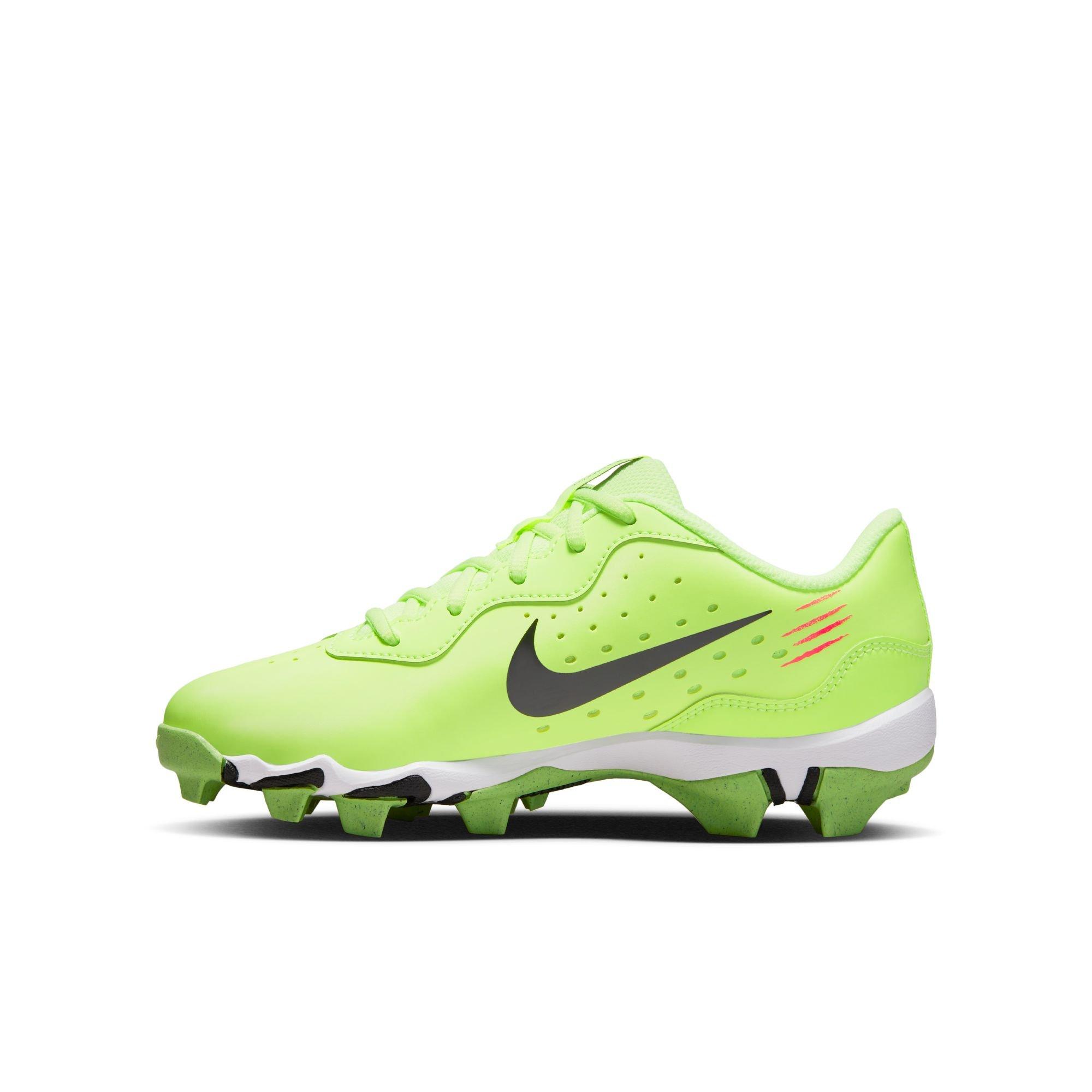 Nike Alpha Huarache 4 Keystone "Ghost Green/Black/Bright Crimson" Preschool Boys' Baseball Cleat - VOLT Thumbnail View 3