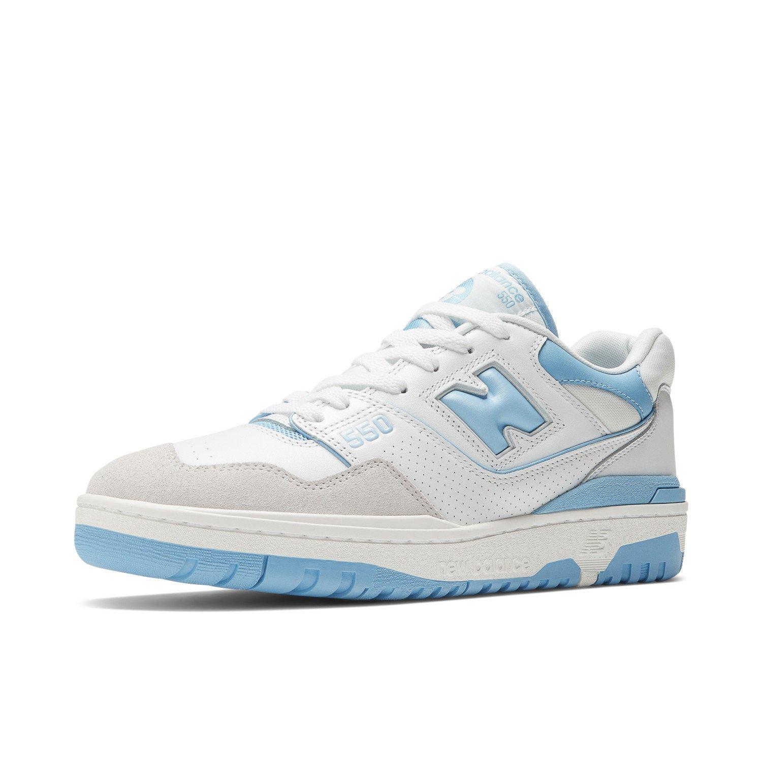 New Balance 550 White/Baby Blue Sneakers - Farfetch