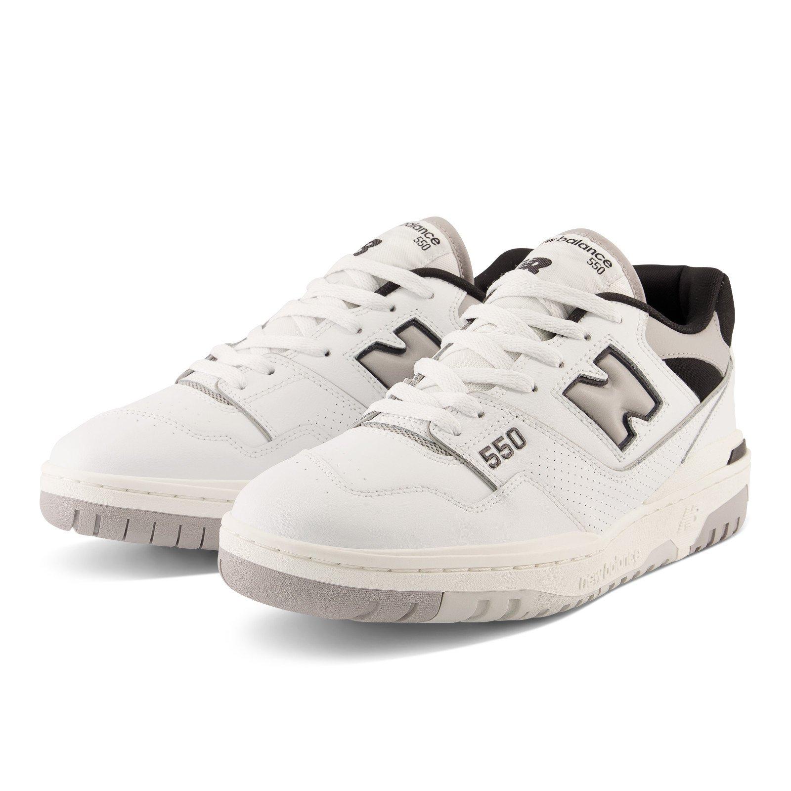 New Balance 550 White/Green Men's Shoe - Hibbett