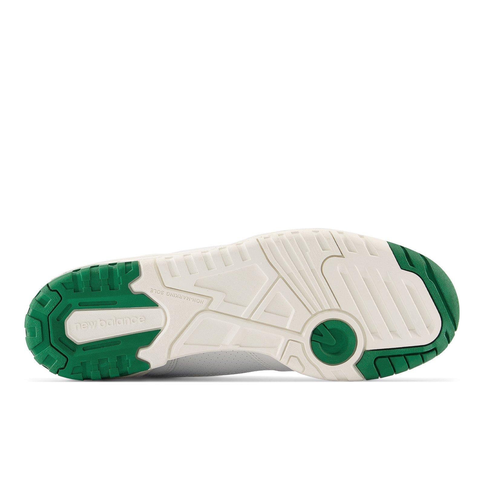 New Balance 550 White/Green Men's Shoe - Hibbett