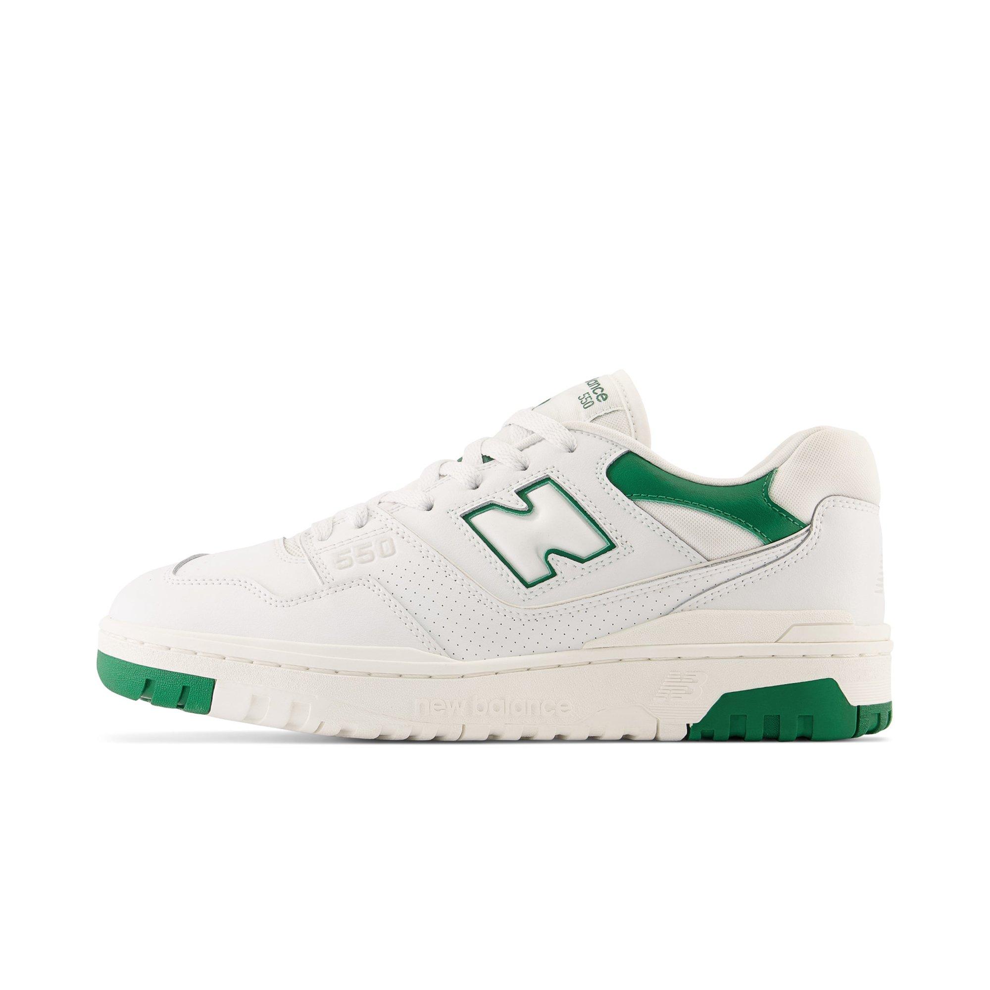 New Balance 550 Men's White/Green Shoe