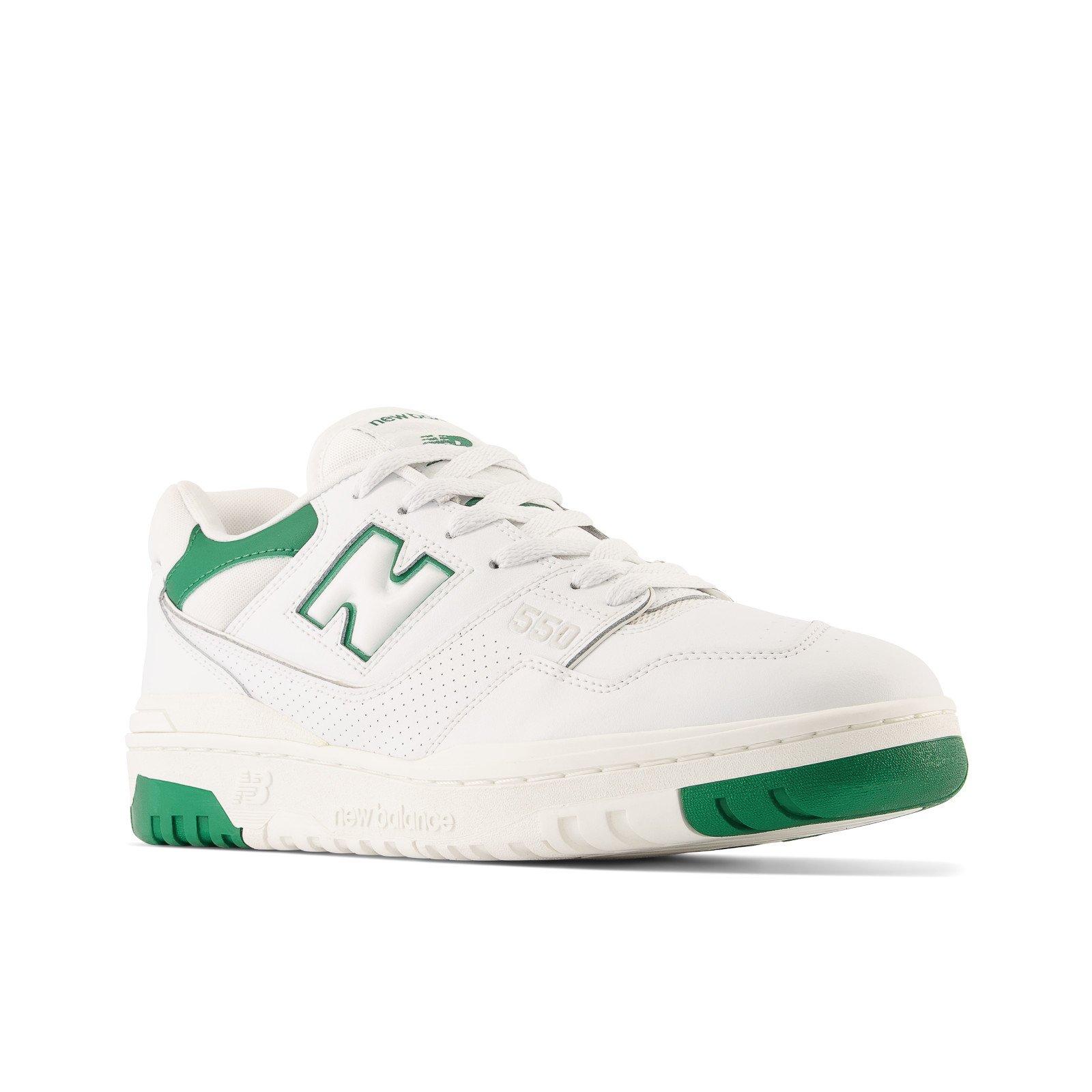 New Balance 550 Men's White/Green Shoe