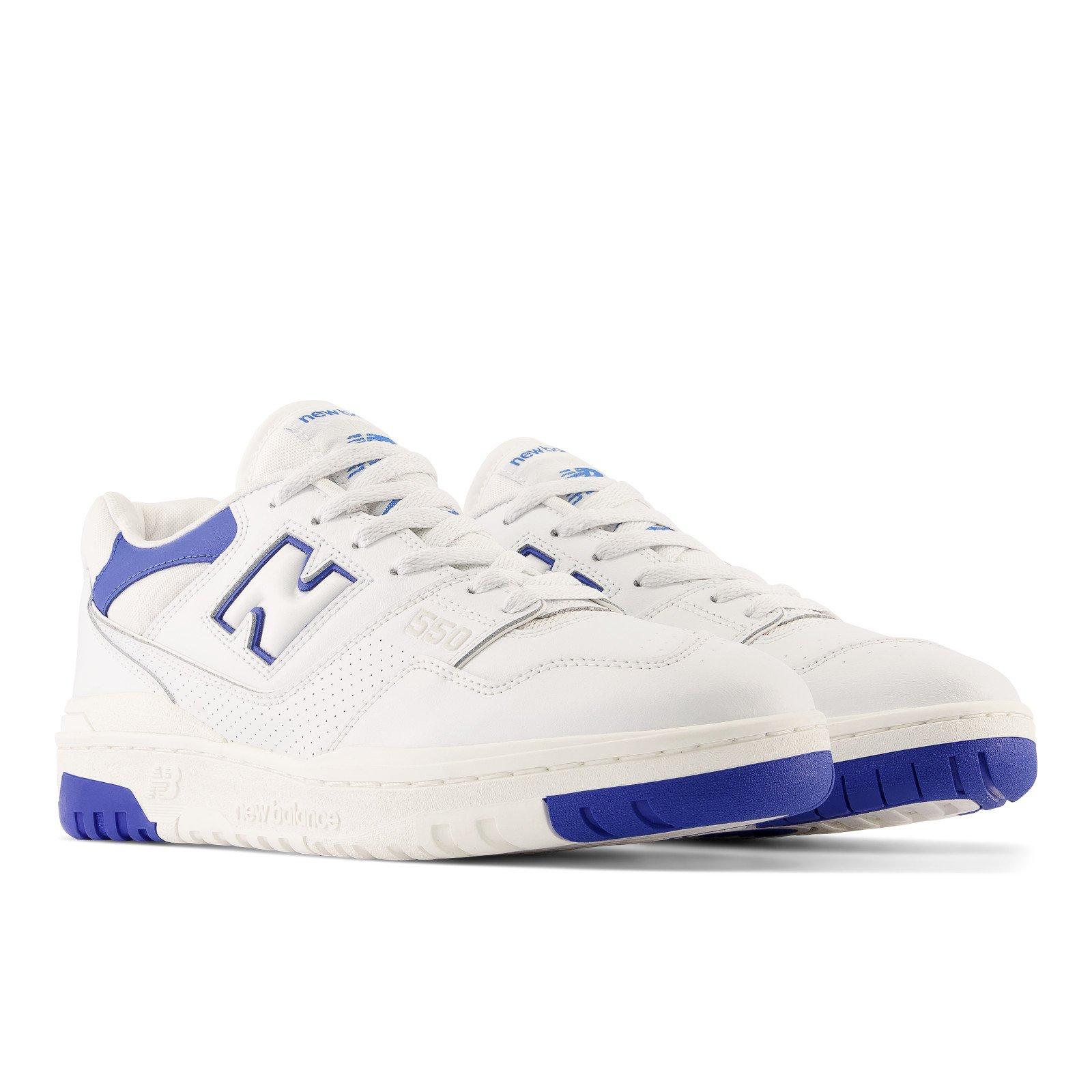 New Balance 550 Men's White/Blue Shoe