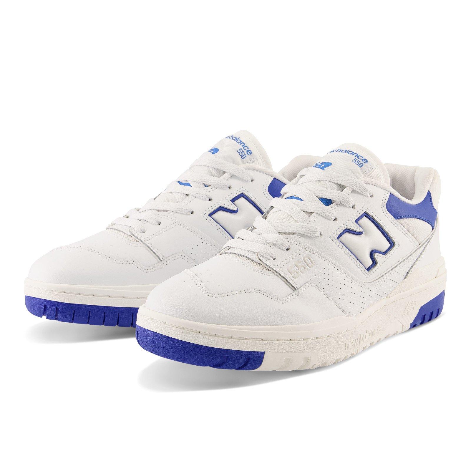 New Balance 550 Men's White/Blue Shoe