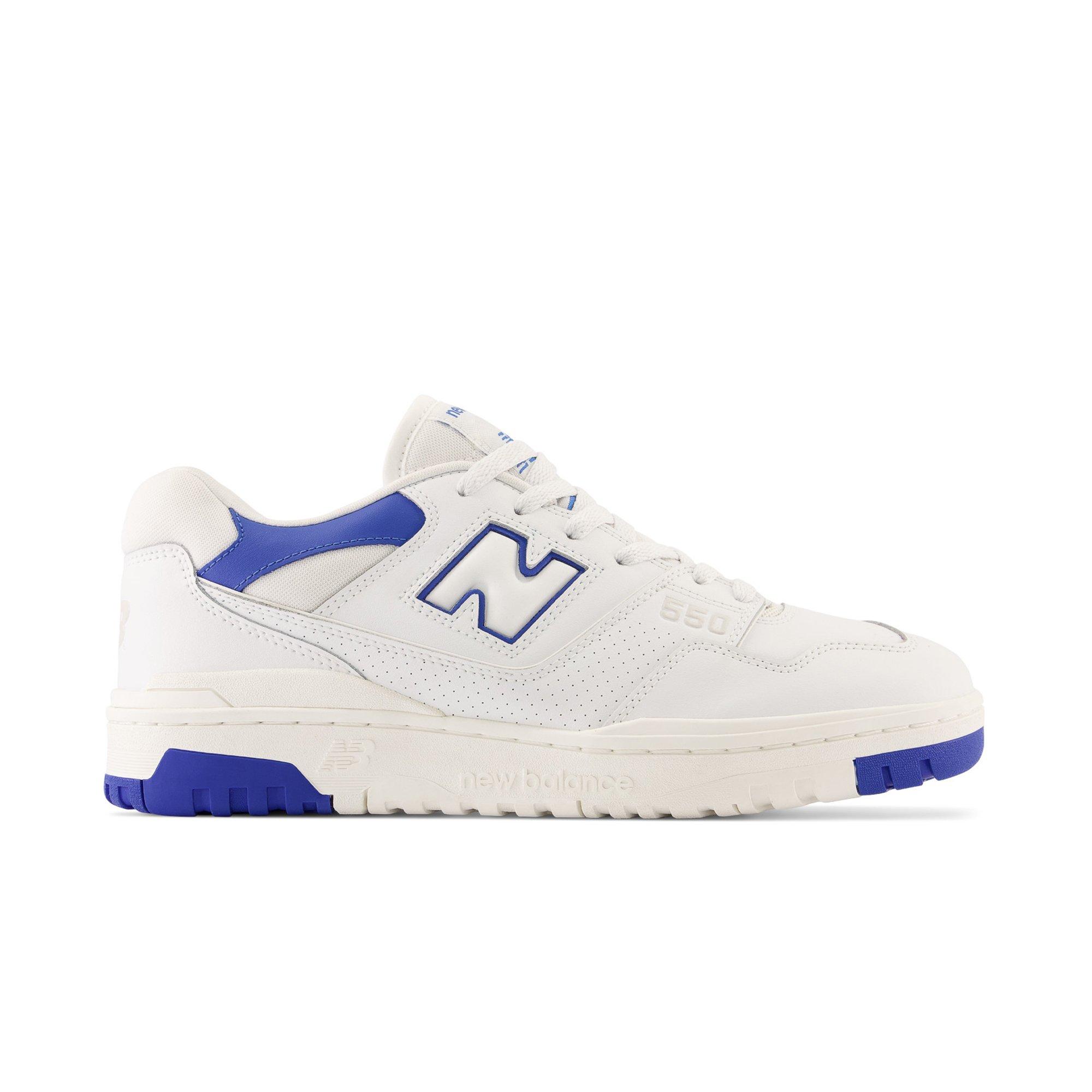 New Balance 550 White/Navy Men's Shoe - Hibbett