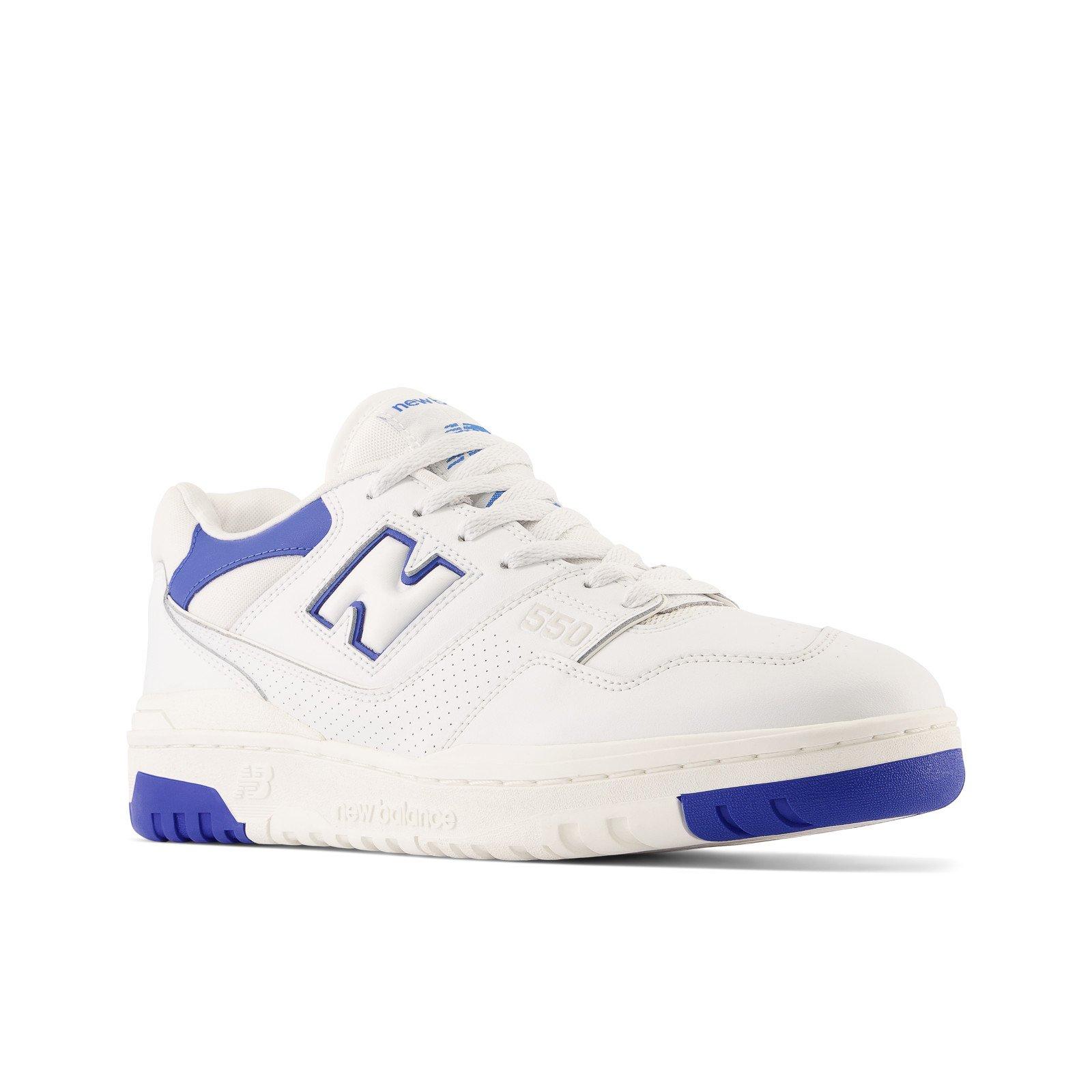 New Balance 550 Men's White/Blue Shoe