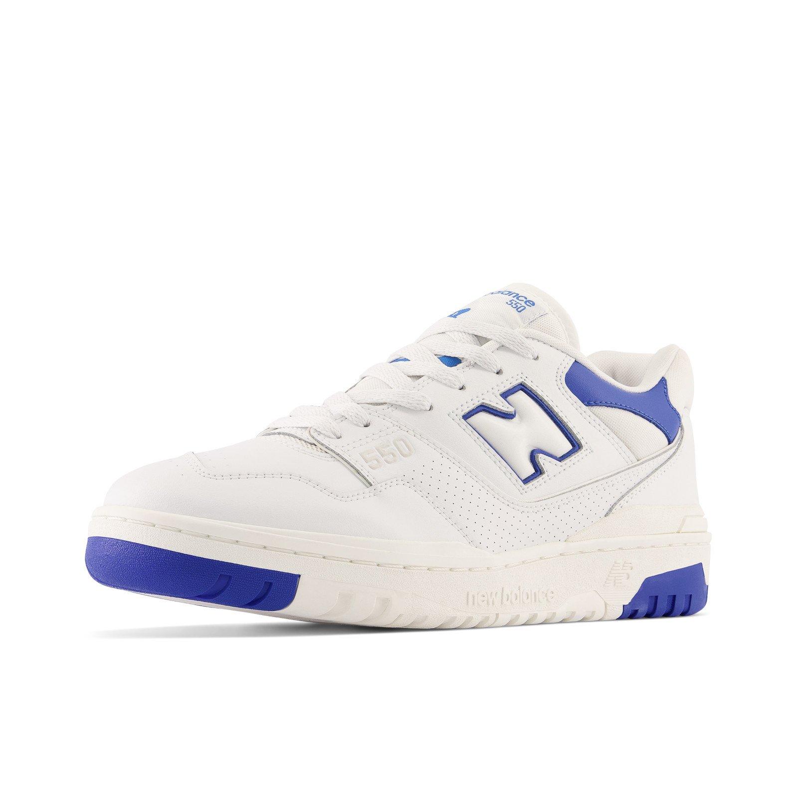 New Balance 550 Men's White/Blue Shoe