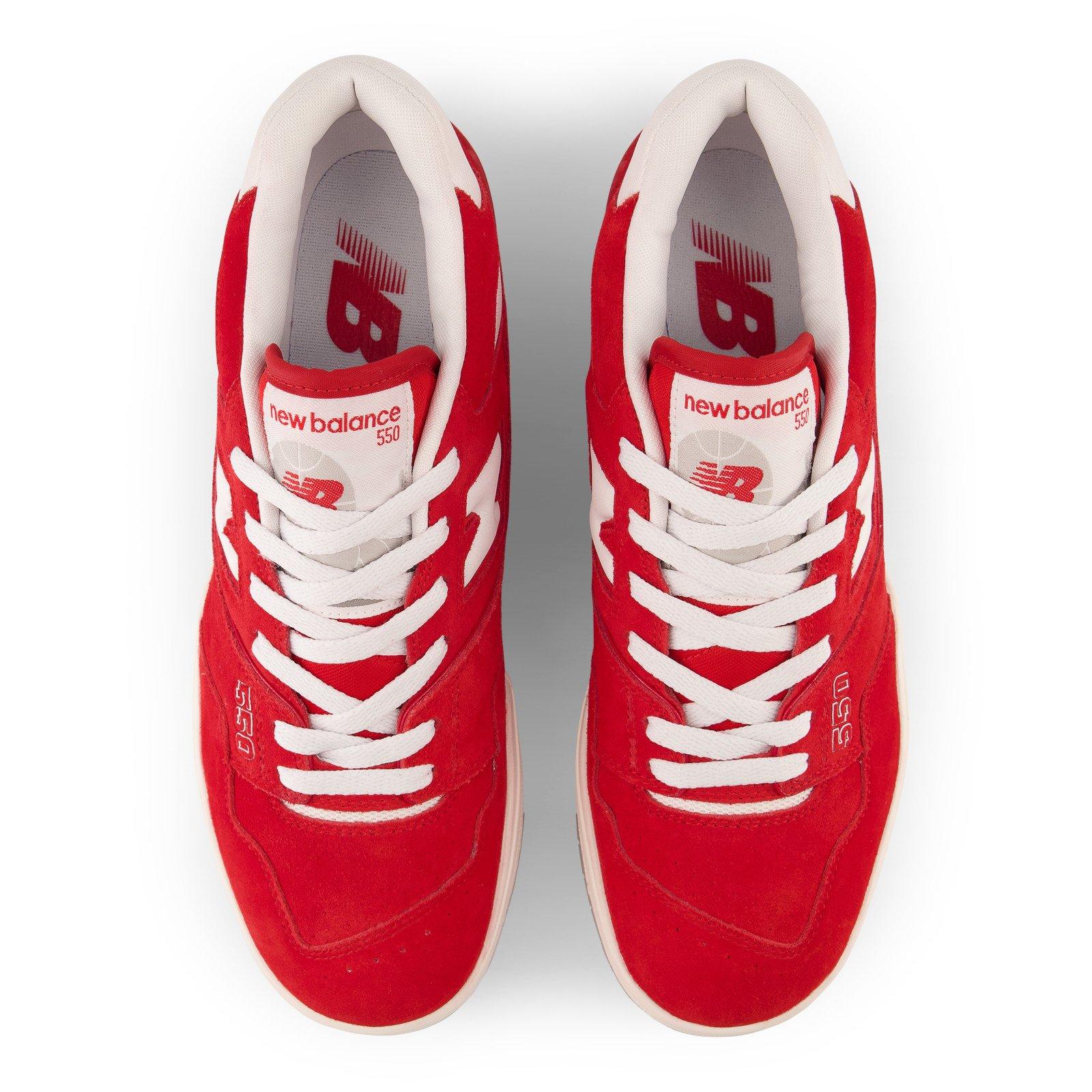 New Balance 550 Vintage "Red/White" Shoe