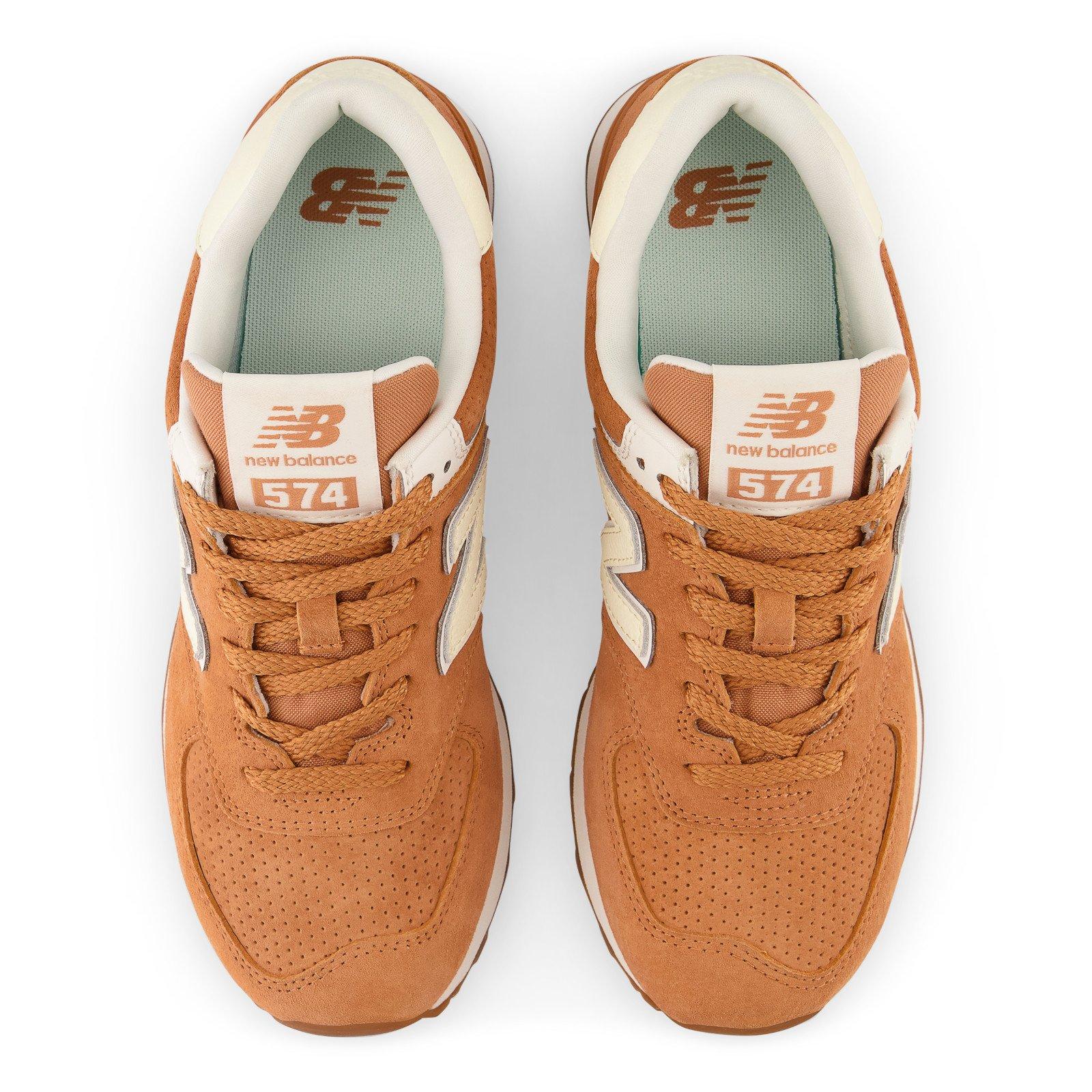 Gangster Met pensioen gaan meditatie New Balance 574 "Sepia/Angora" Women's Shoe