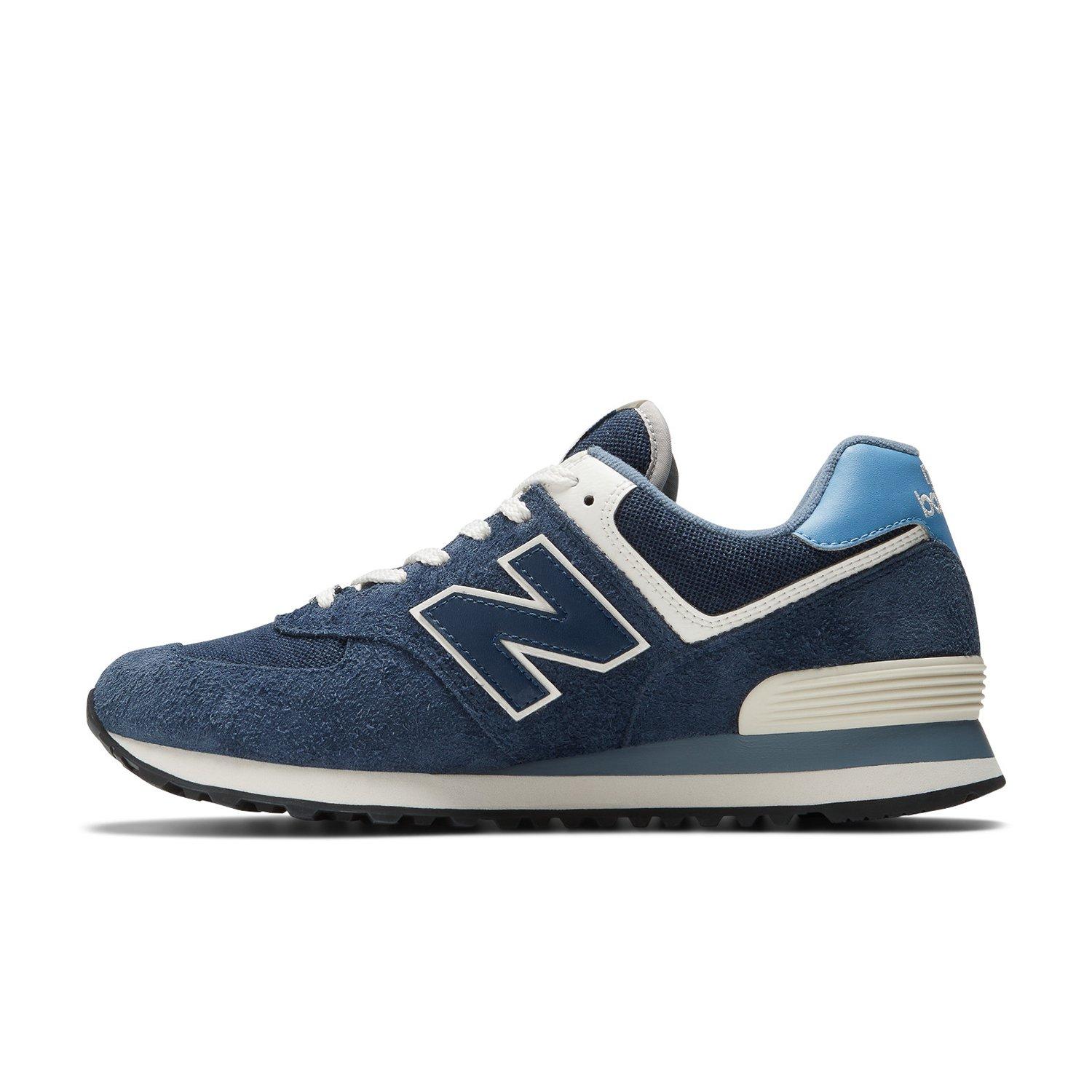 New balance 574 mens 2024 blue