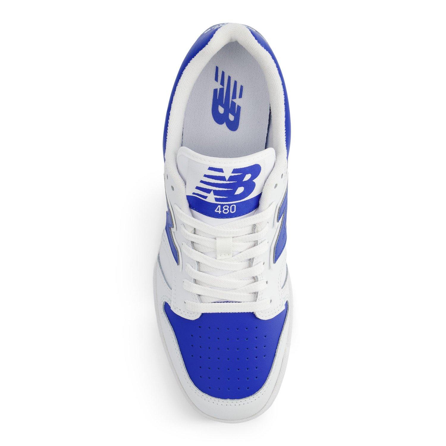 New Balance 480 Men's White/Cobalt Blue Shoe