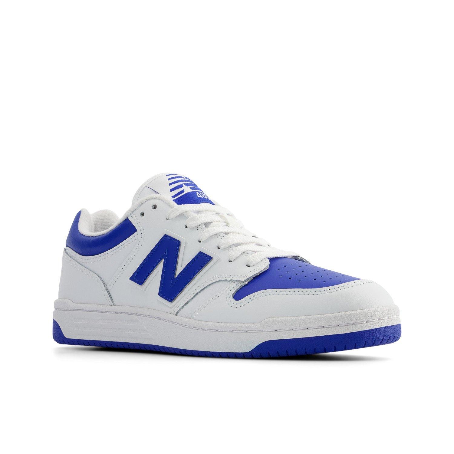 New Balance 480 Men's White/Cobalt Blue Shoe