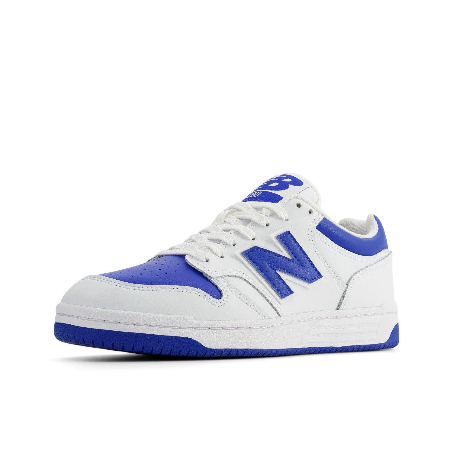 New Balance 480 Men's White/Cobalt Blue Shoe