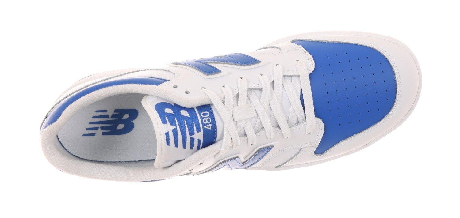 New Balance 480 Men's White/Cobalt Blue Shoe