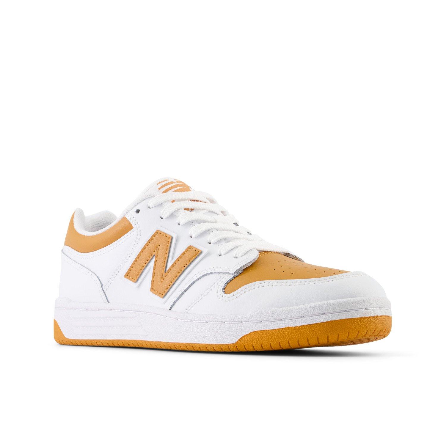 New Balance 480 Men's White/Orange Shoe