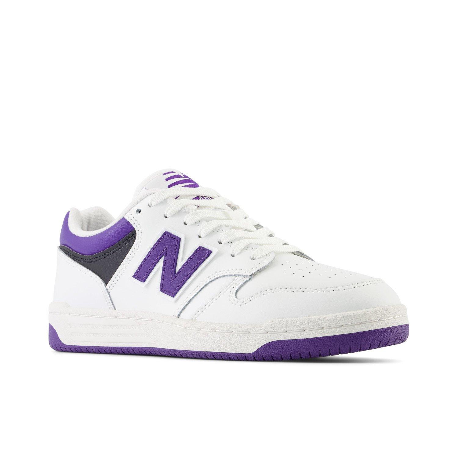 New Balance 480 Men's White/Purple Shoe