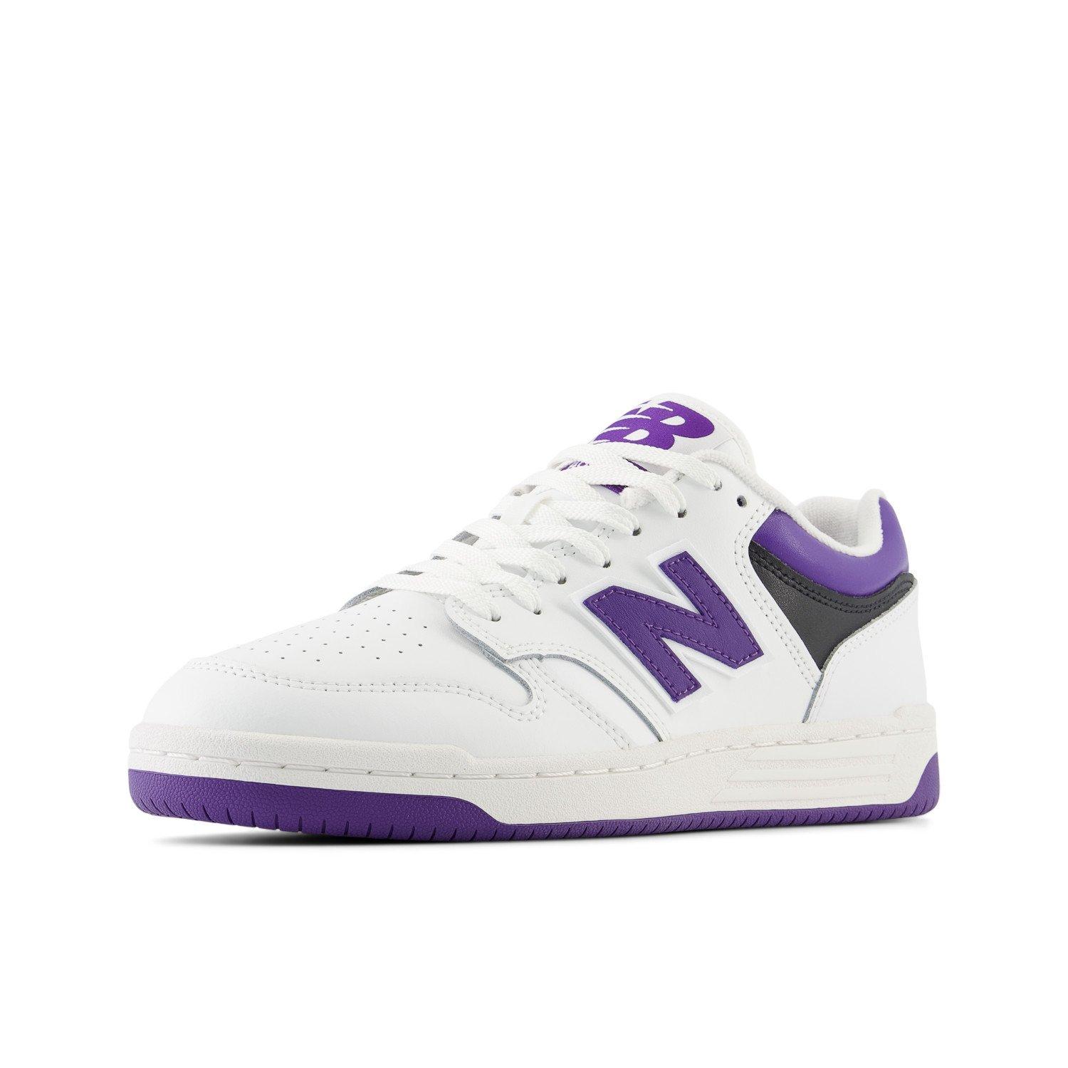 New Balance 480 Men's White/Purple Shoe