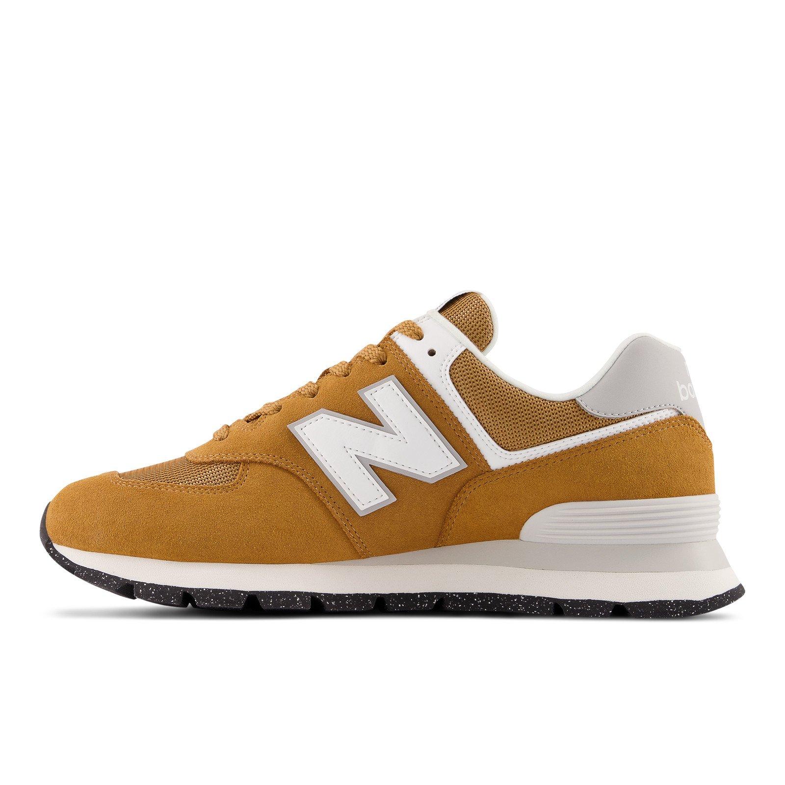 New Balance 574 Men's Essential Orange/White Shoe